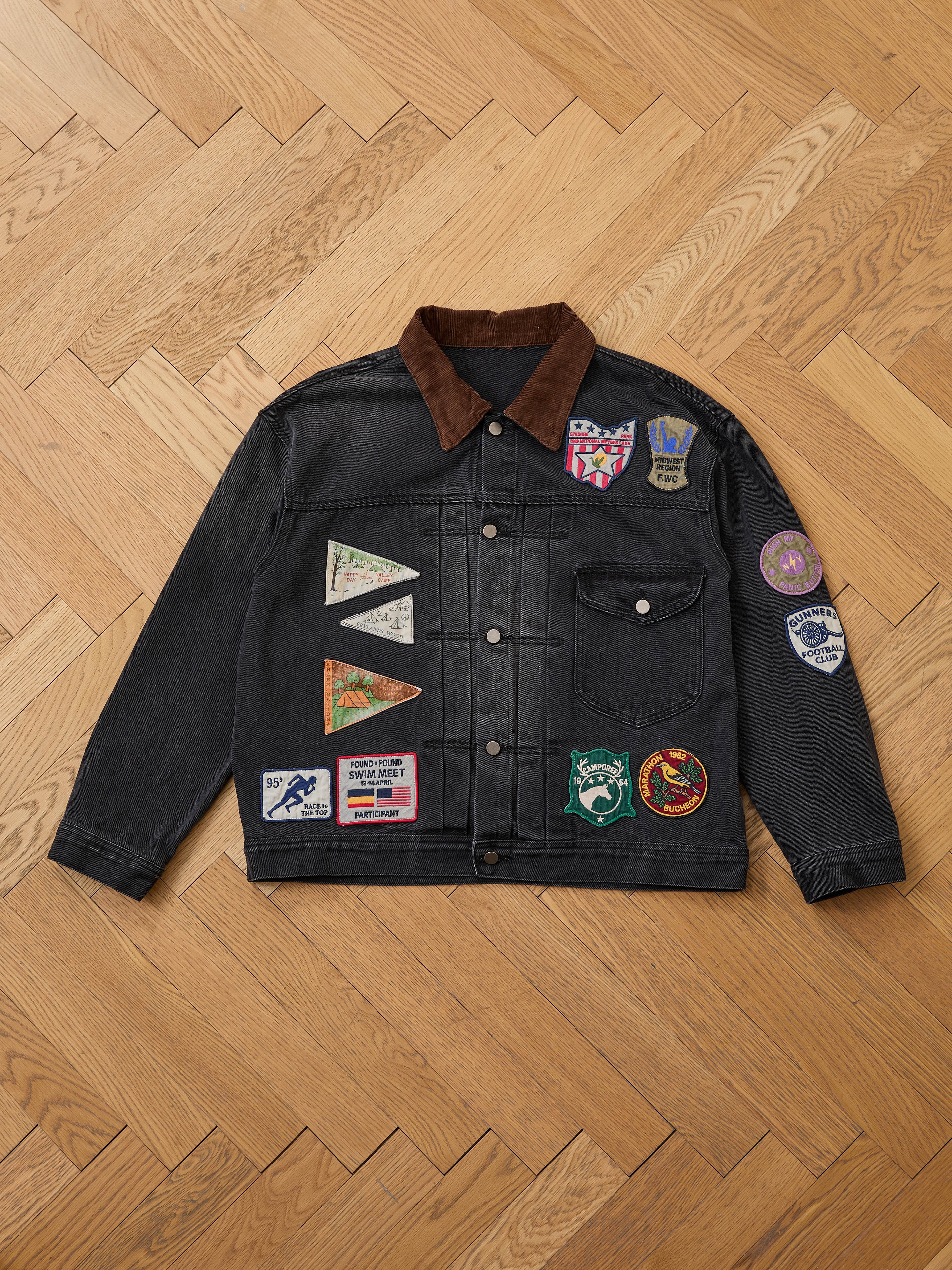 Denim Patchwork Jacket - Image 22