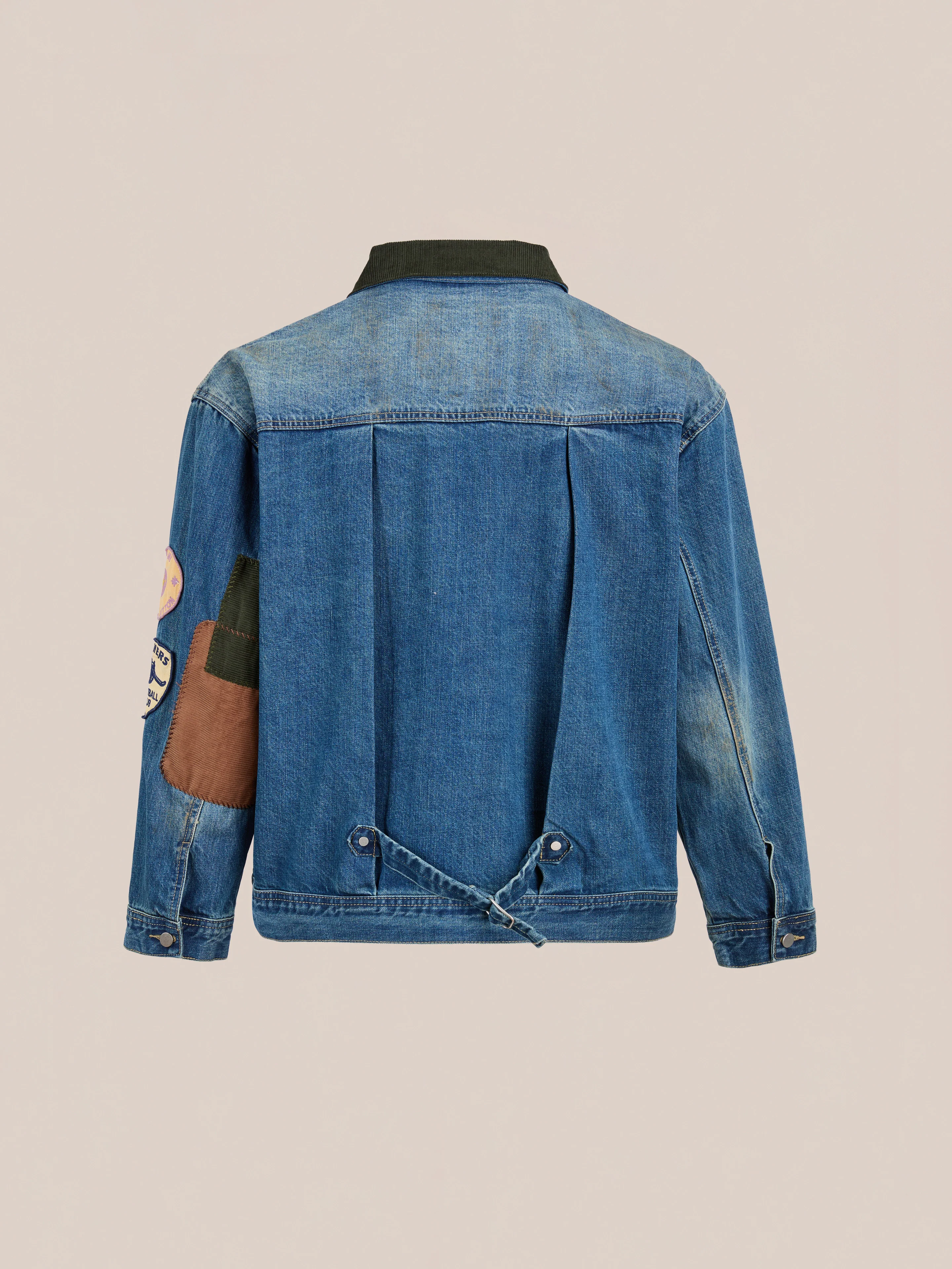 Denim Patchwork Jacket - Image 5