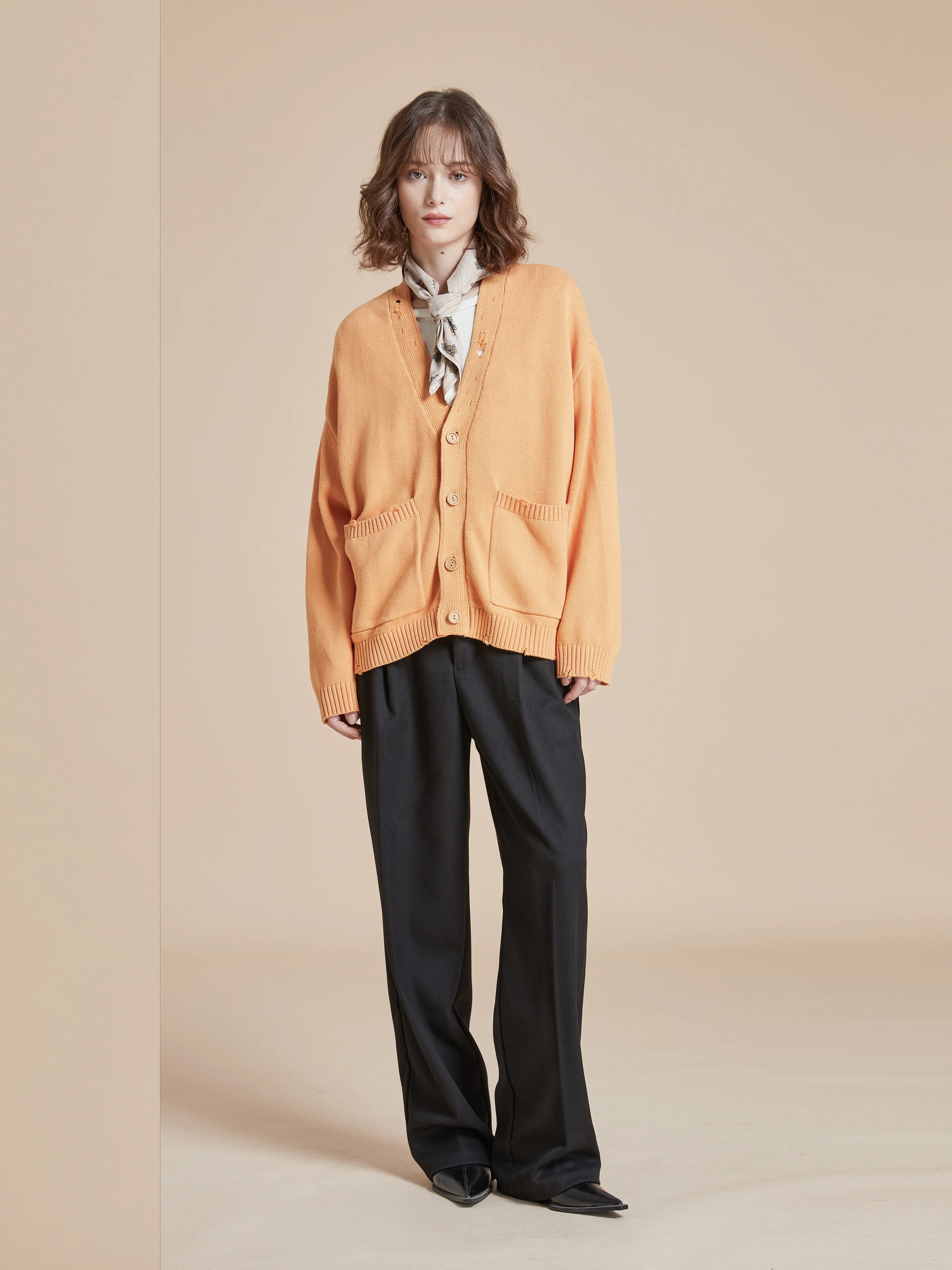 Cadmium Distressed Cardigan - Image 11