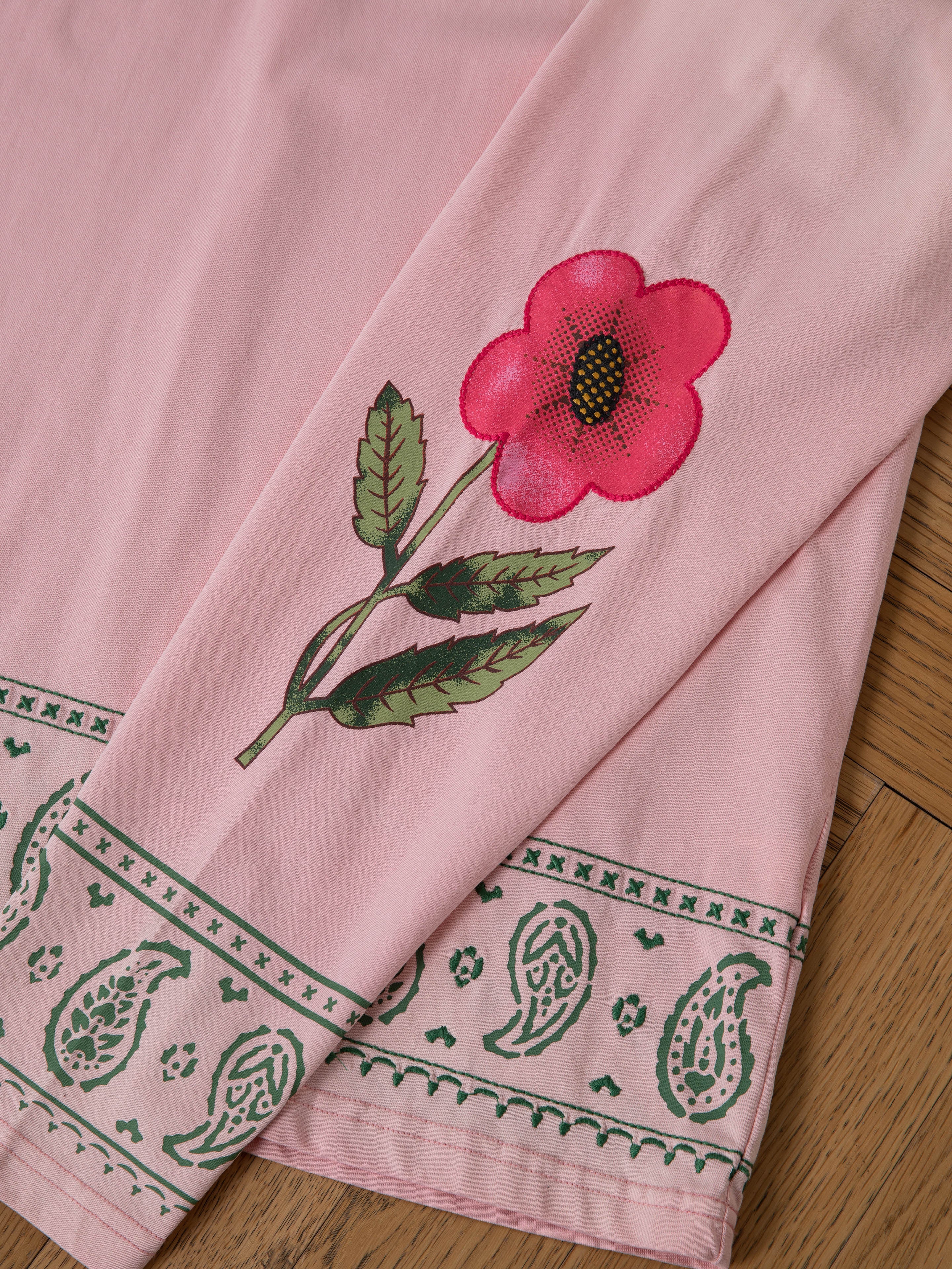 Garden Bloom Embroidered LS Tee - Image 6