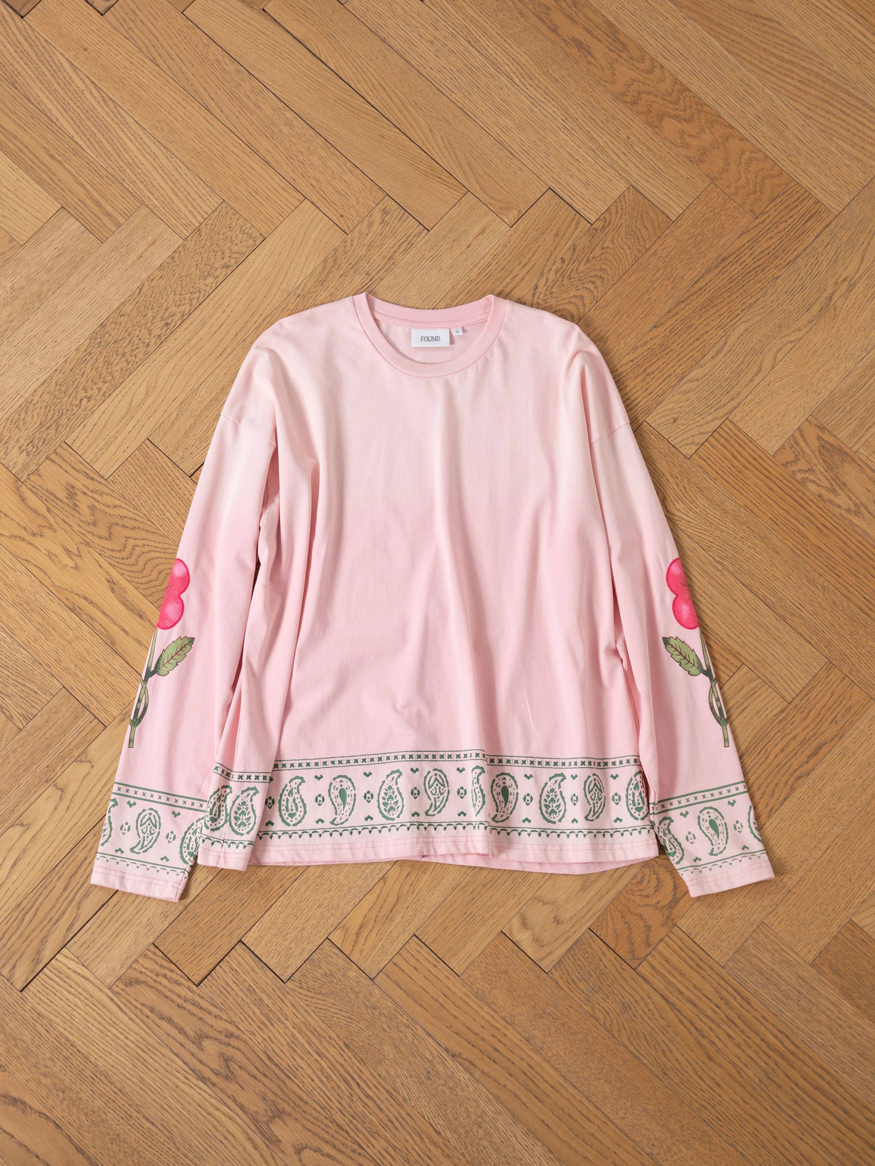 Garden Bloom Embroidered LS Tee - Image 7