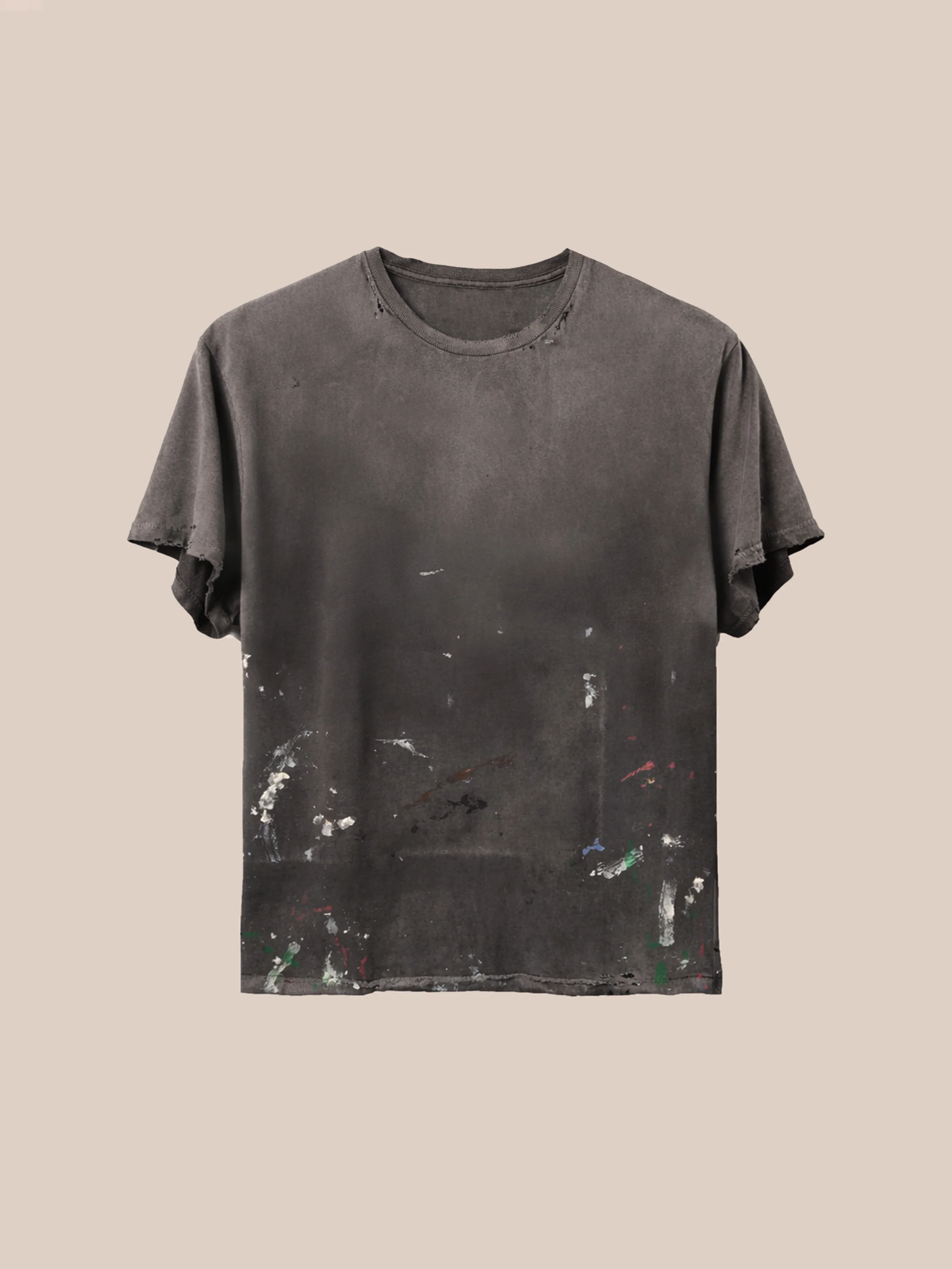 Distressed Paint Tee
