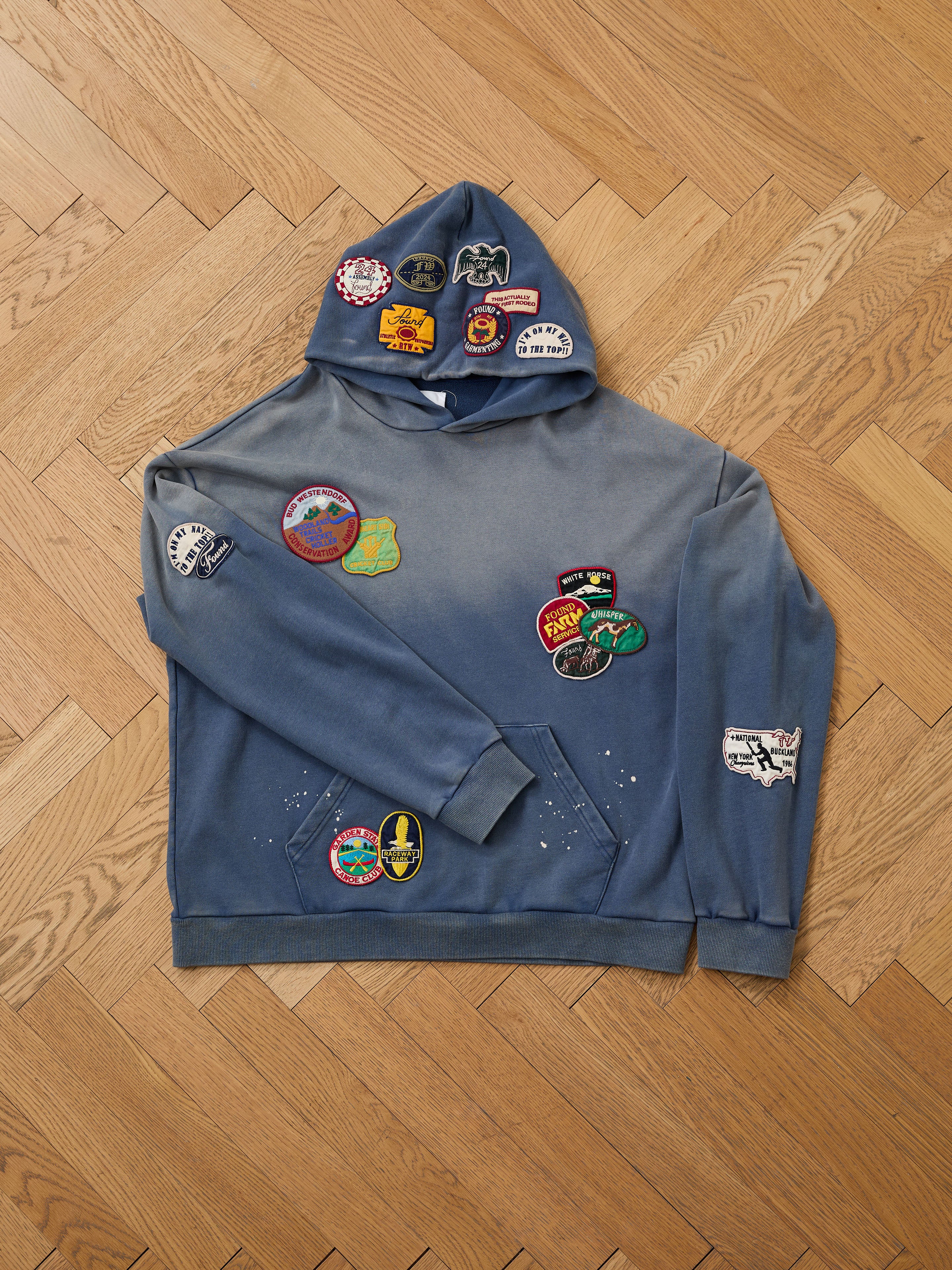 Distressed Patch Hoodie - Image 15