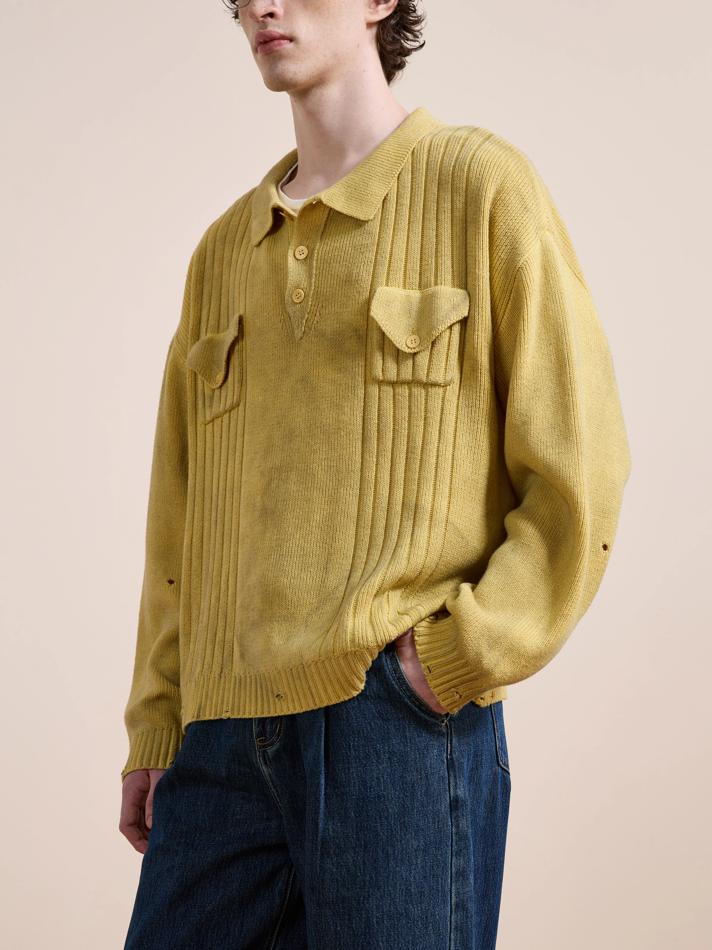 Distressed Pullover Knit - Image 8