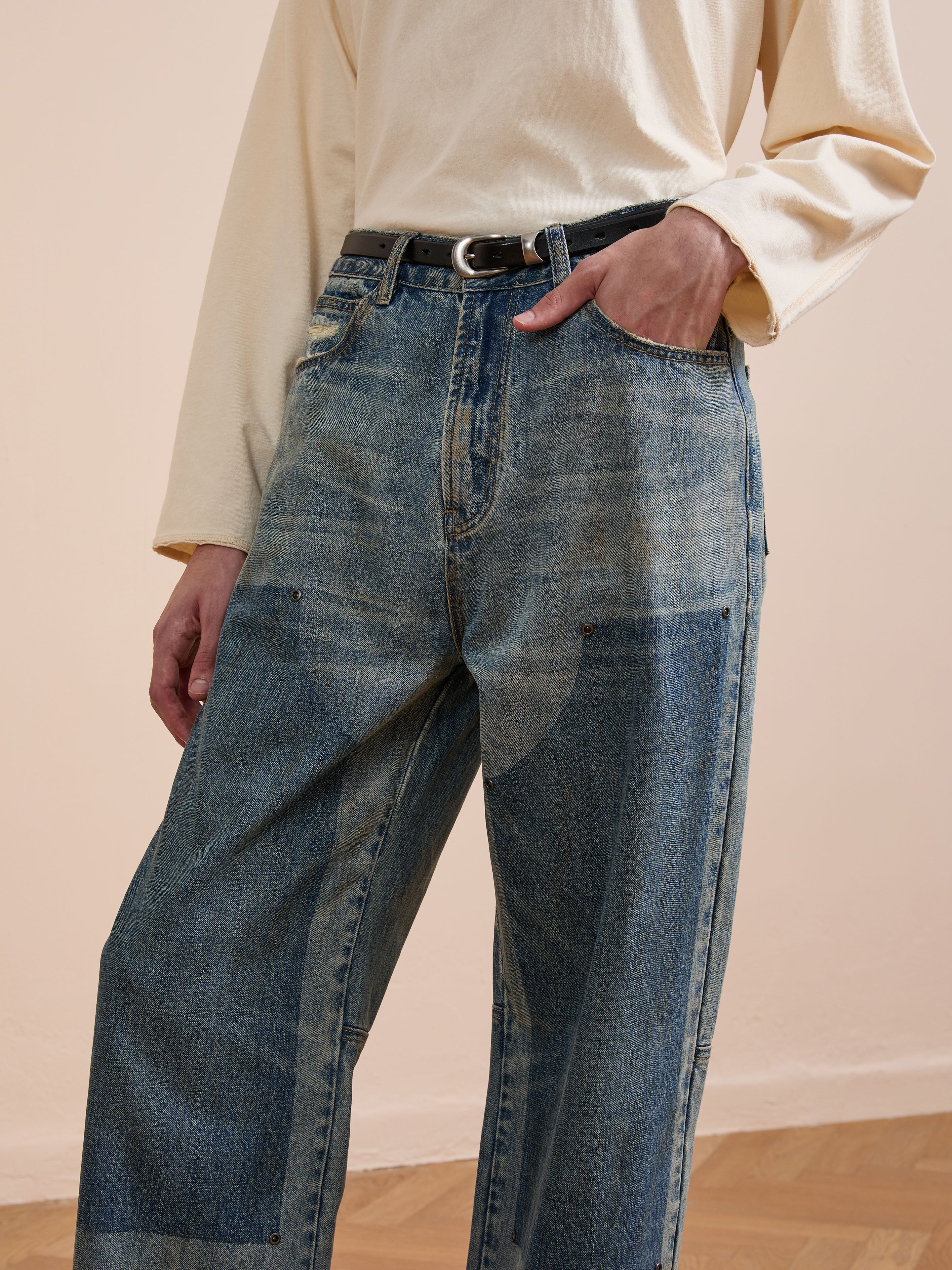 Double Knee Carpenter Jeans - Image 2