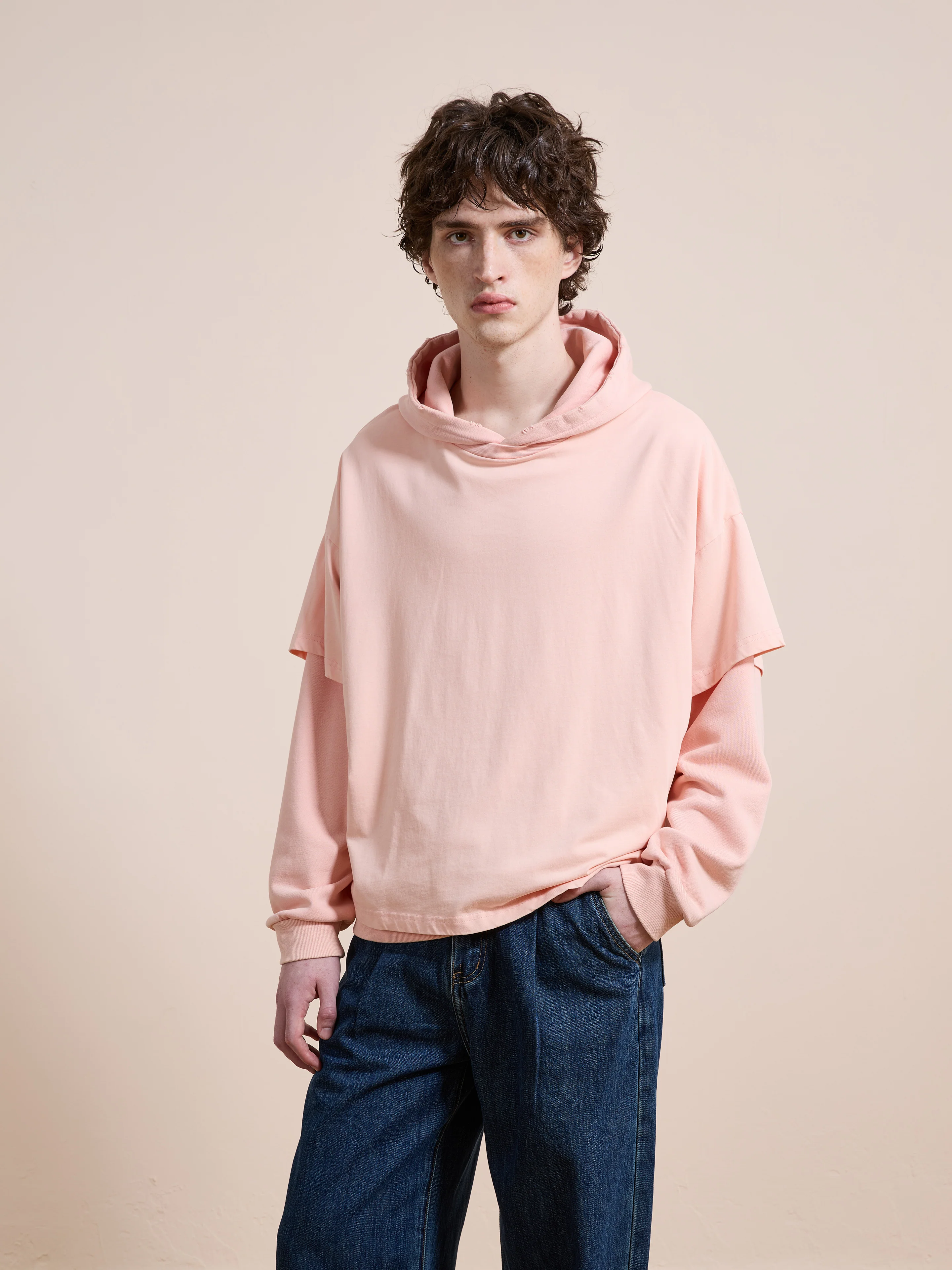 Double Layer Hoodie