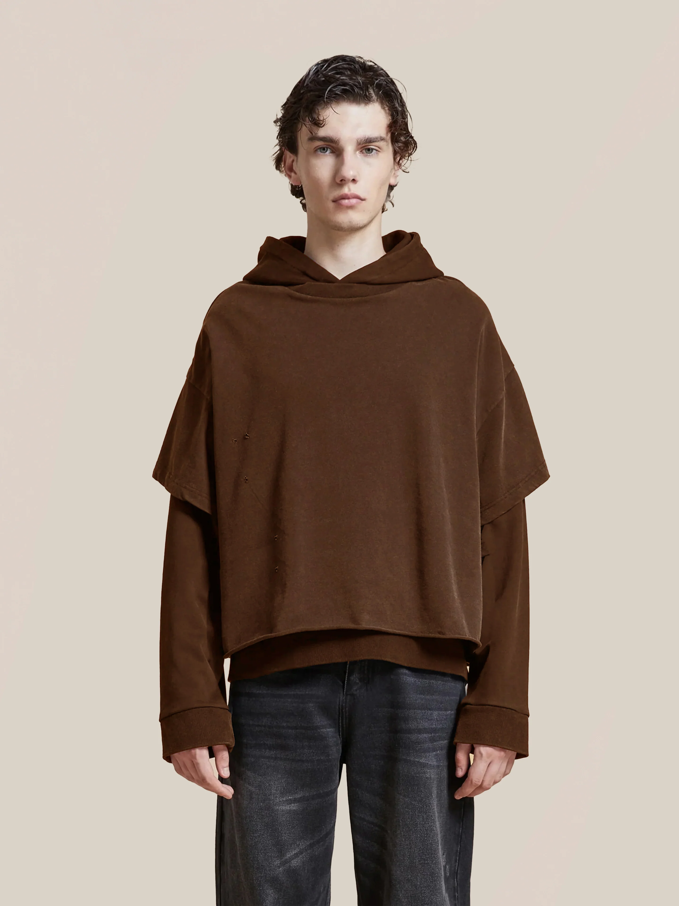 Double Layer Hoodie