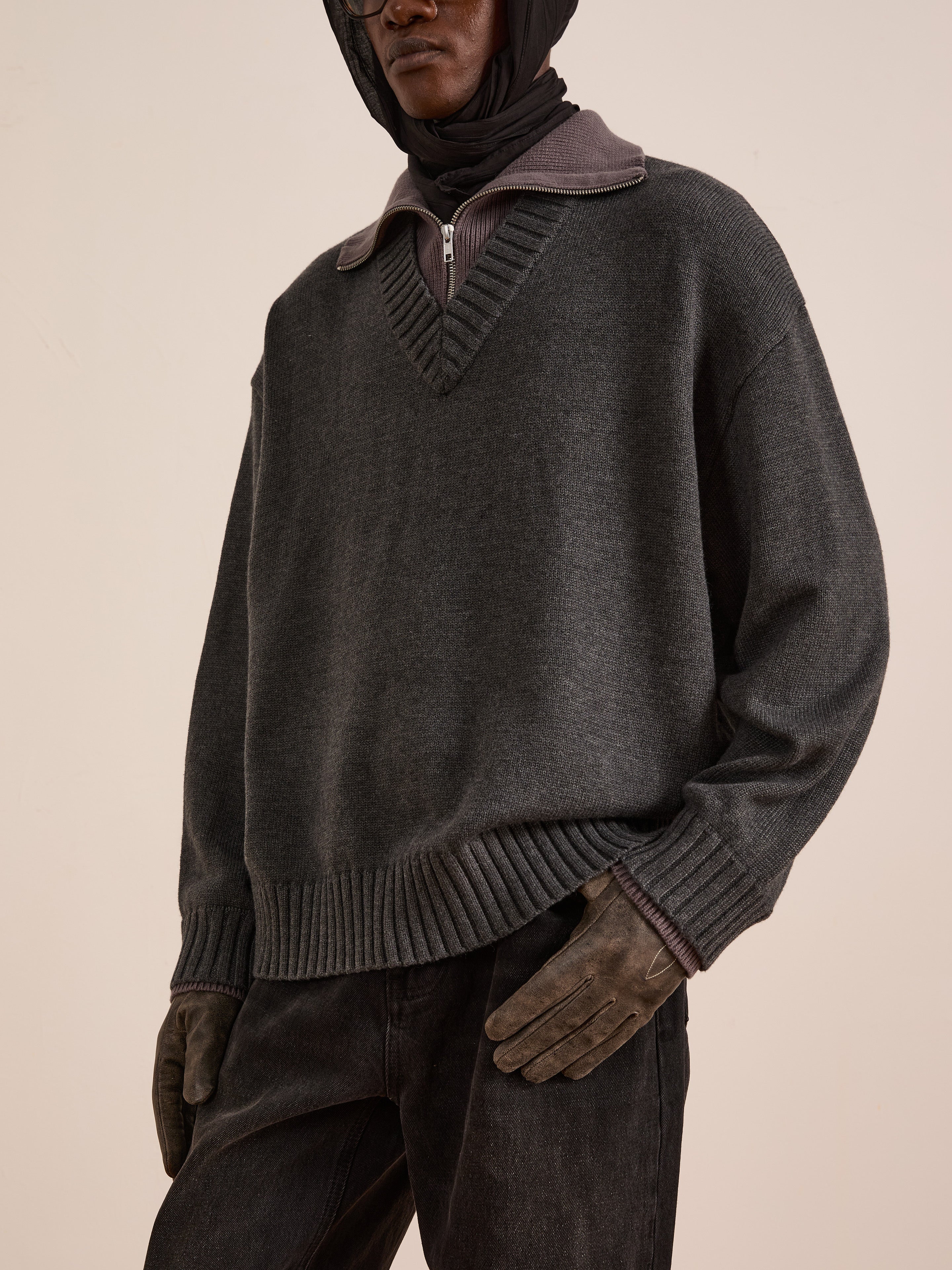 Double Layer Sweater - Image 3