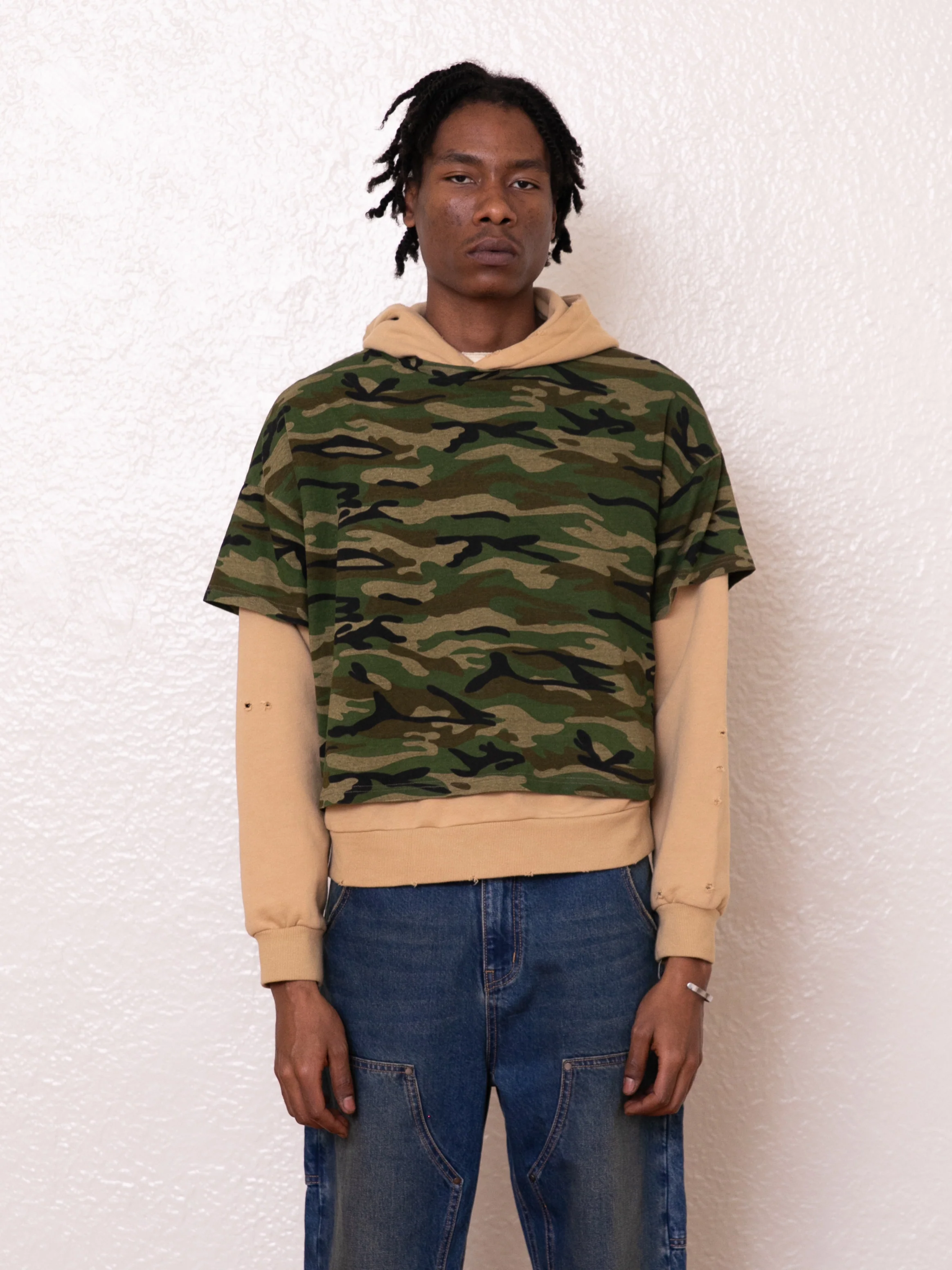 Double Layer Hoodie - Image 11