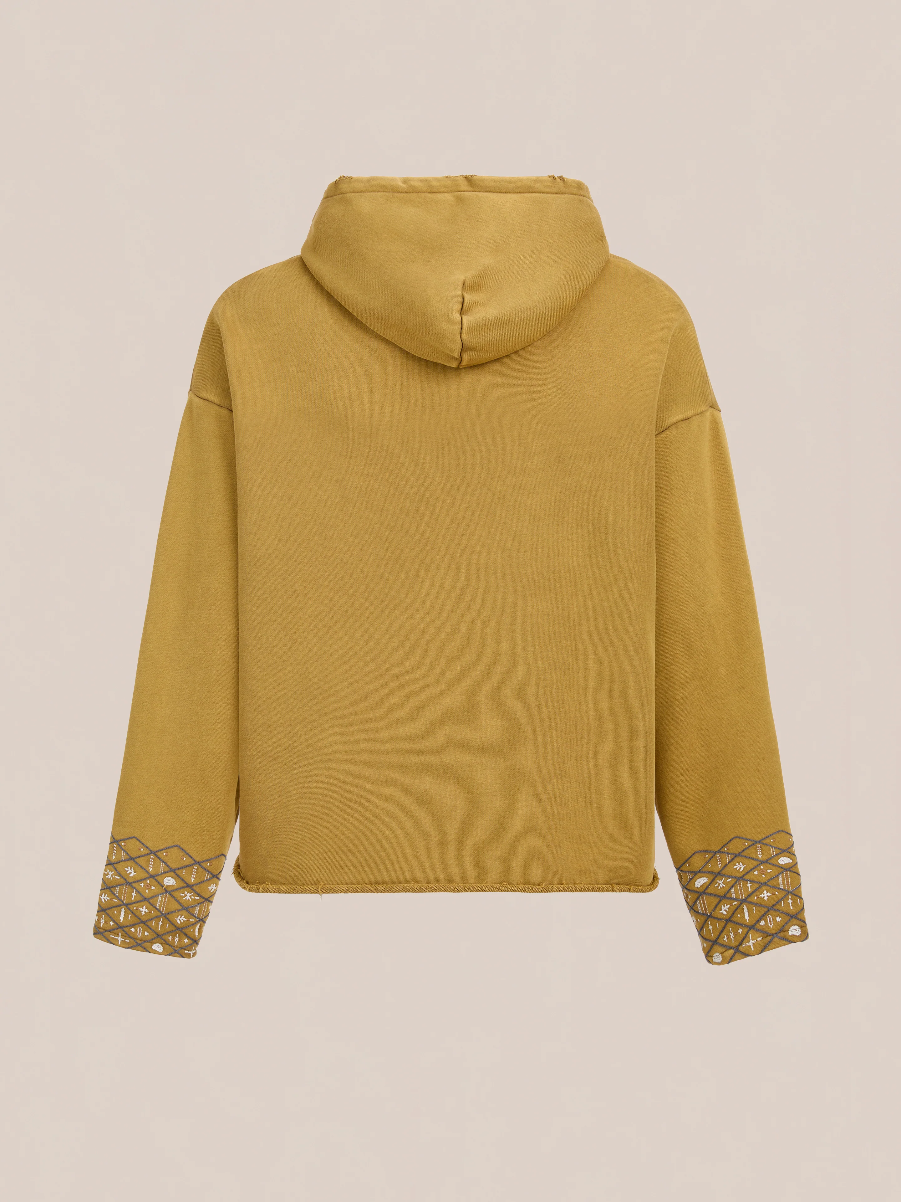Embroidered Border Hoodie - Image 7