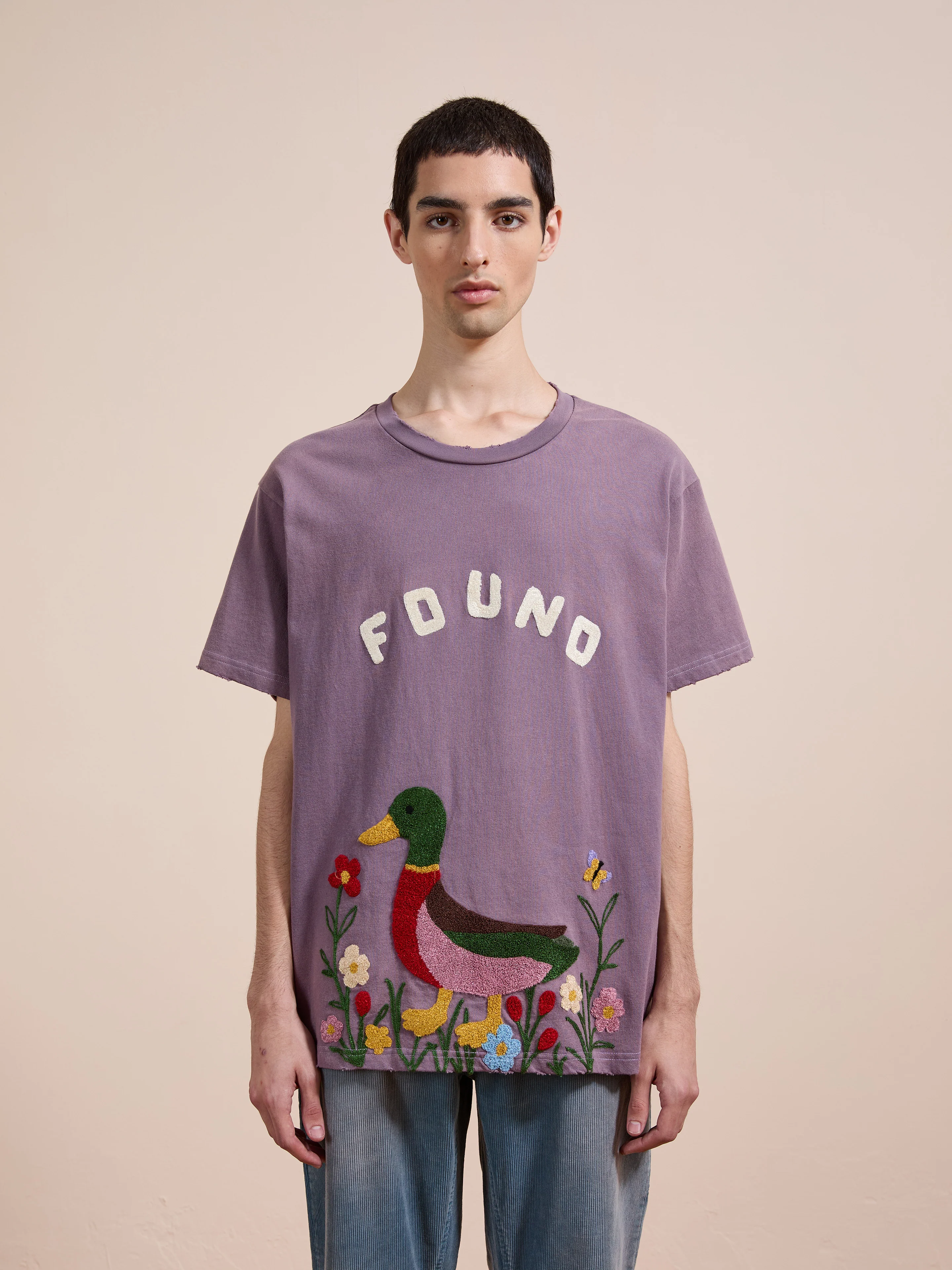 Embroidered Wildlife Tee