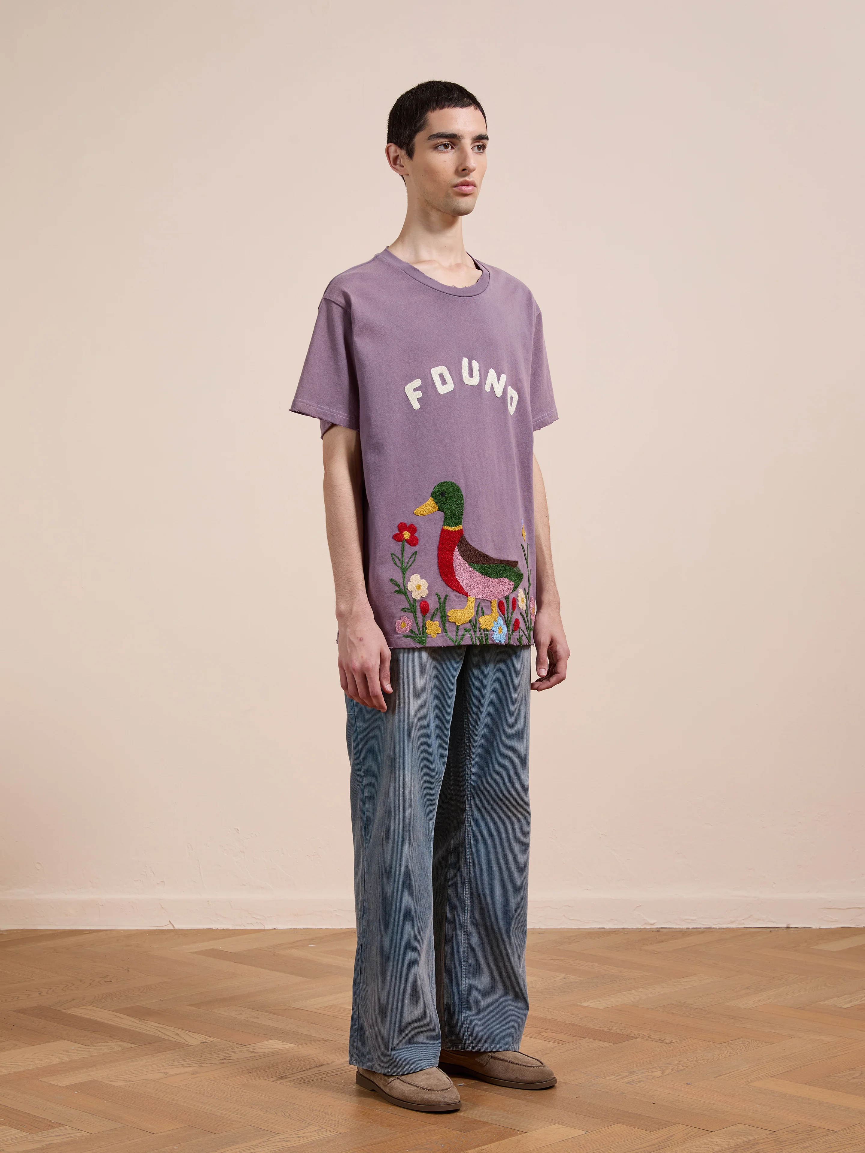 Embroidered Wildlife Tee - Image 7