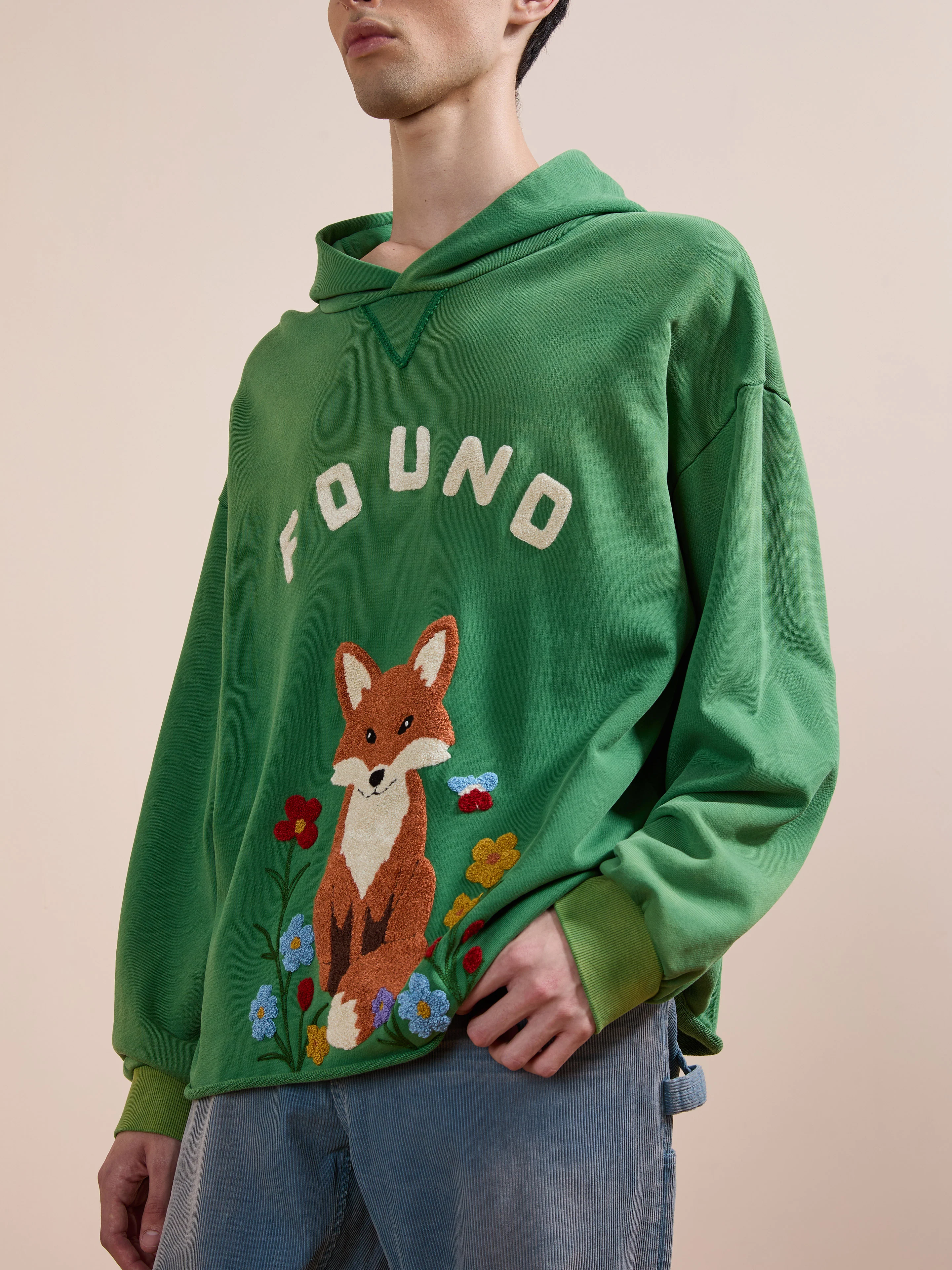 Embroidered Wildlife Hoodie - Image 2