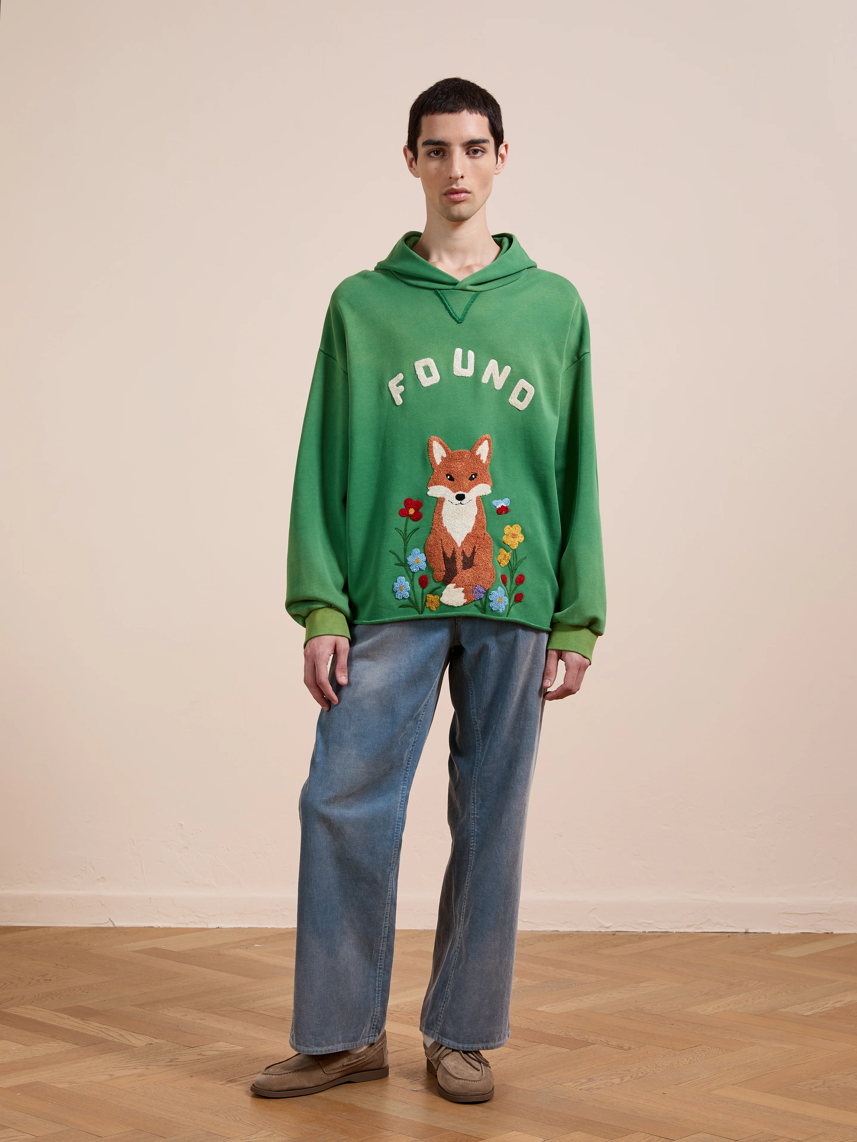 Embroidered Wildlife Hoodie - Image 3