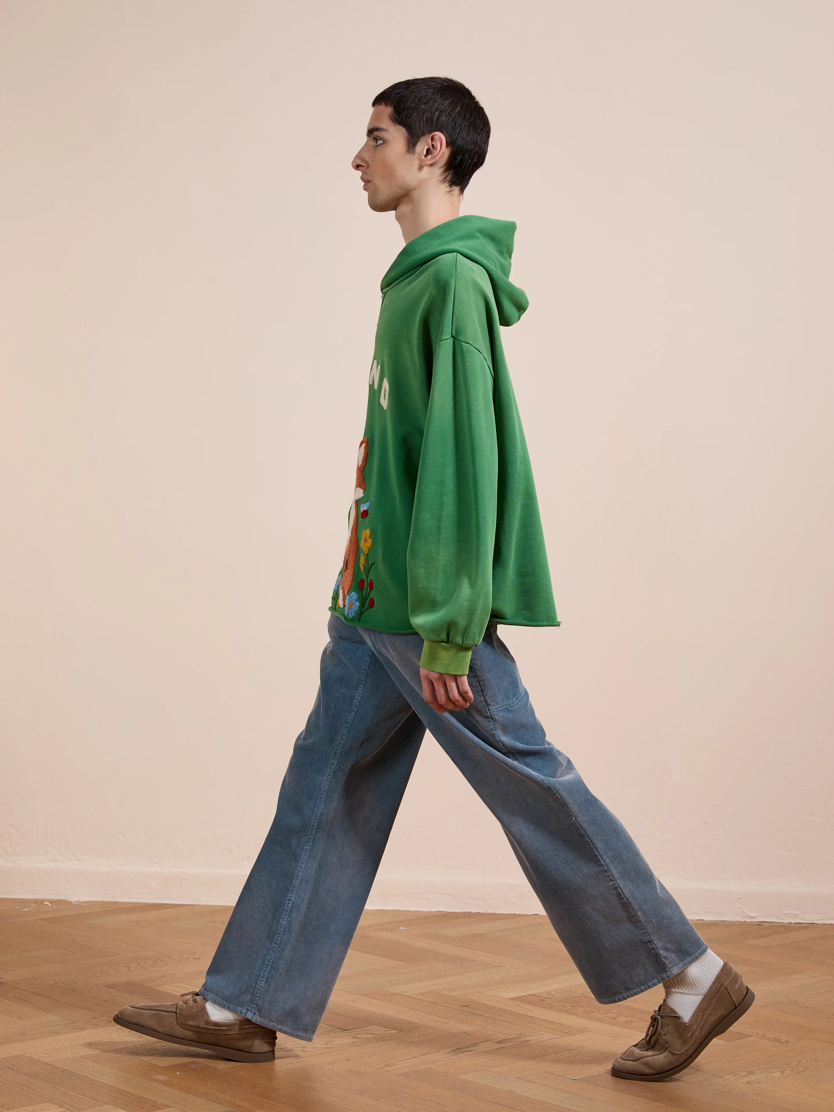 Embroidered Wildlife Hoodie - Image 6