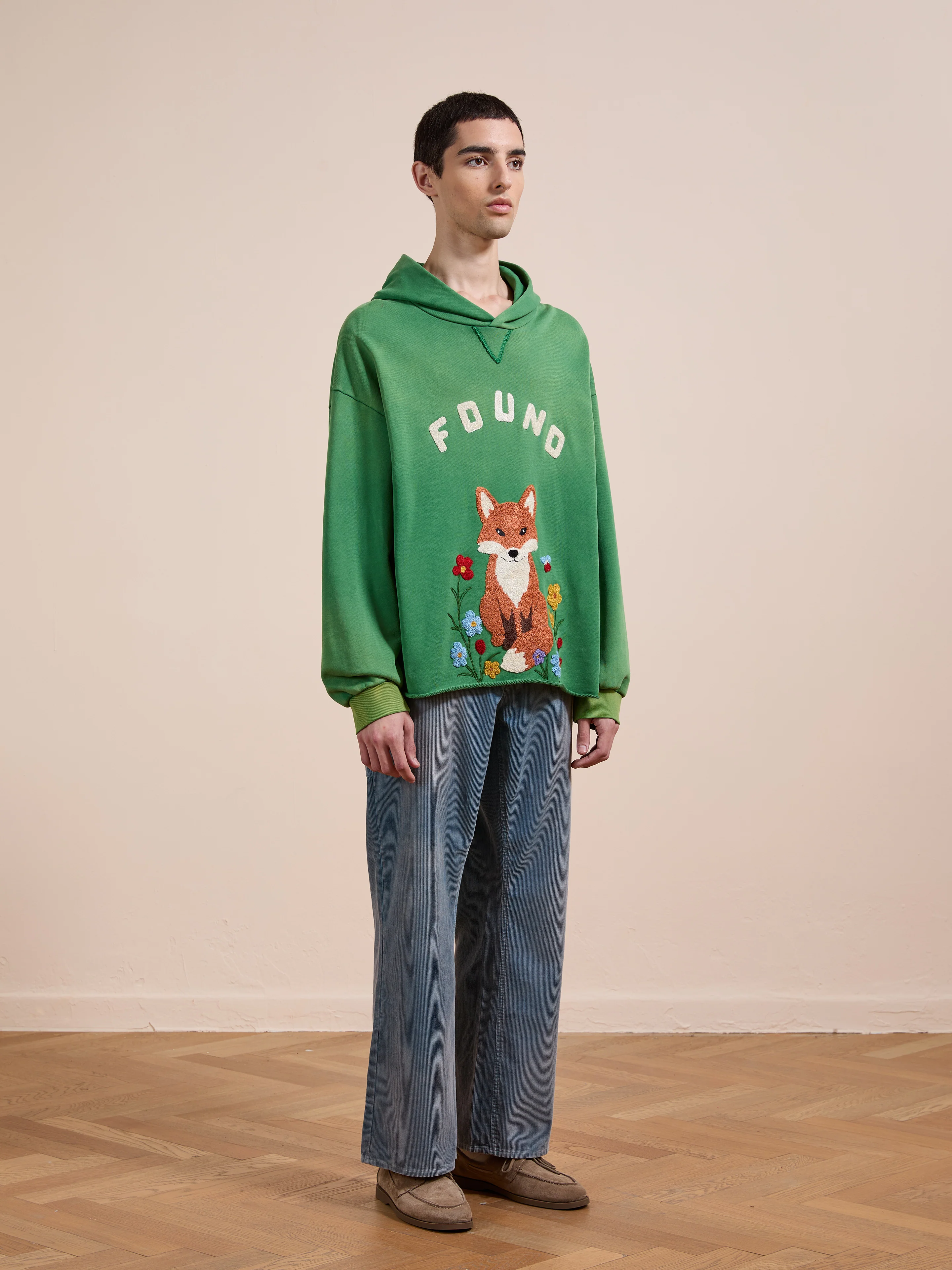 Embroidered Wildlife Hoodie - Image 7