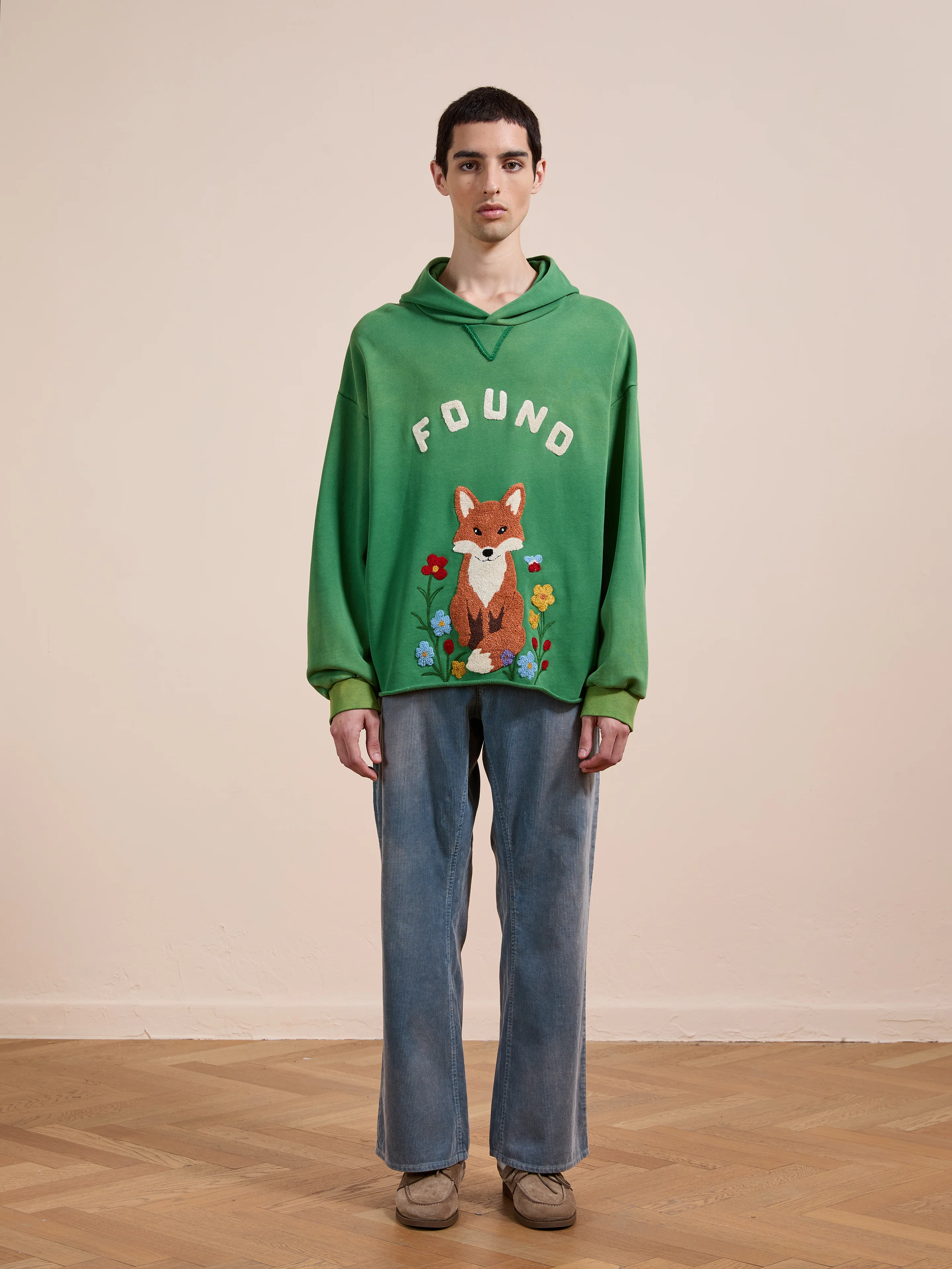 Embroidered Wildlife Hoodie - Image 8
