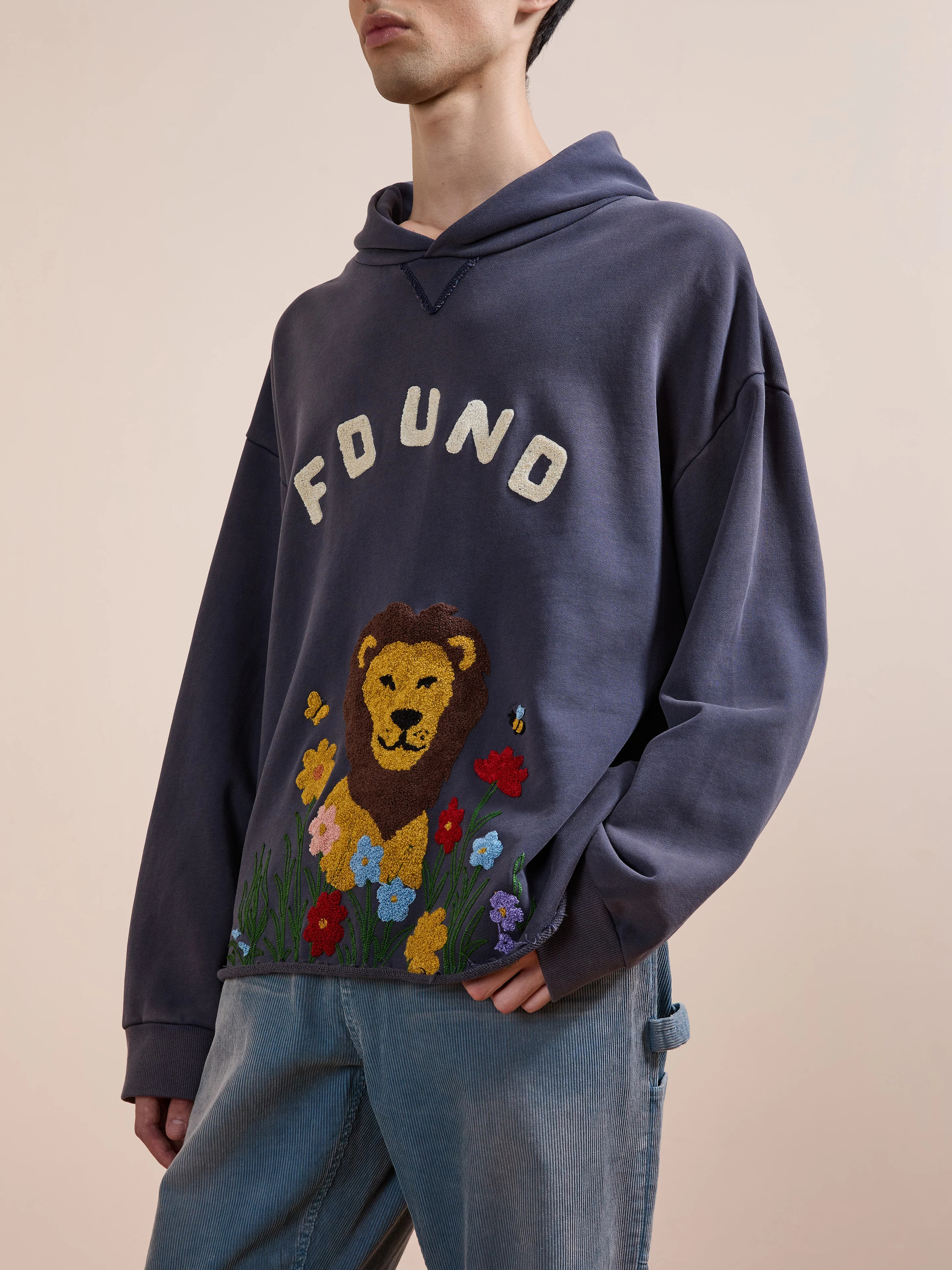 Embroidered Wildlife Hoodie - Image 2