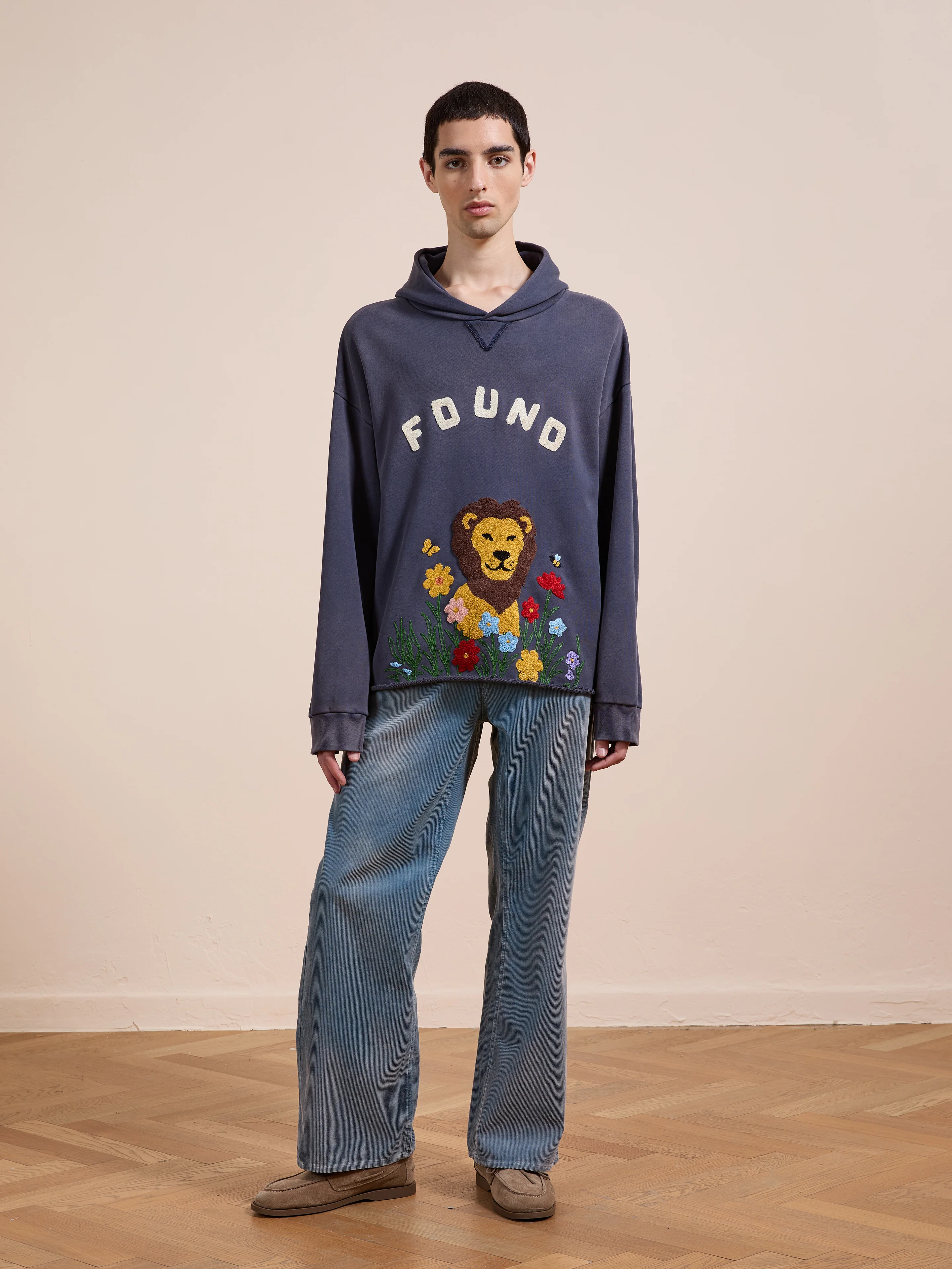 Embroidered Wildlife Hoodie - Image 3