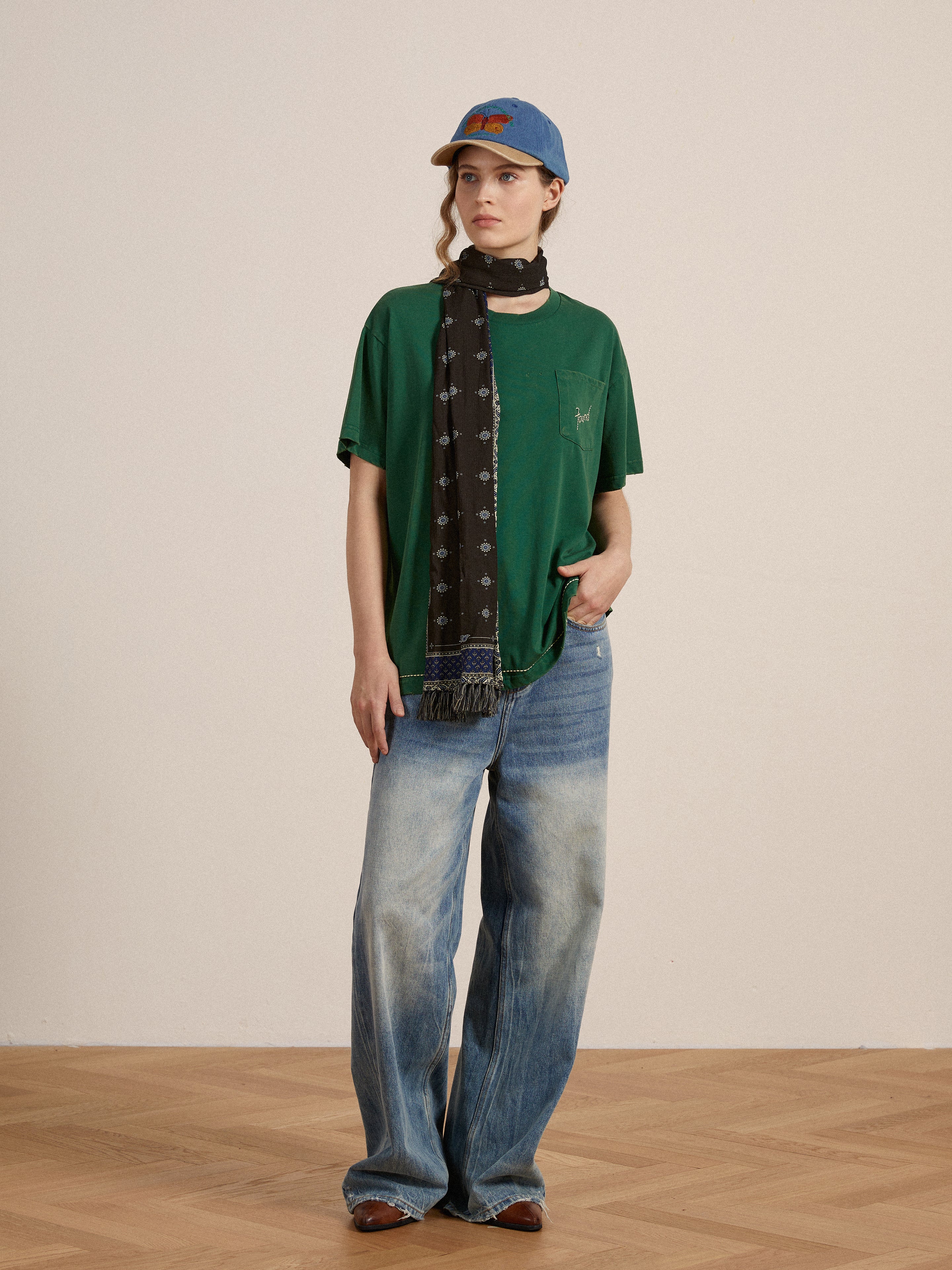 Embroidered Logo Tee - Image 5