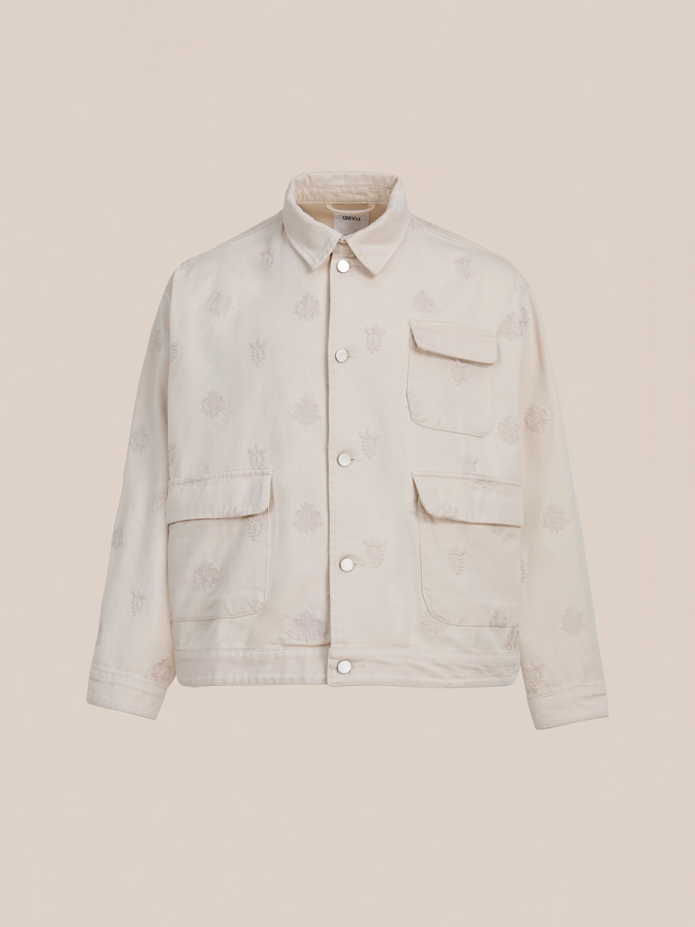 Embroidered Motif Jacket - Image 4