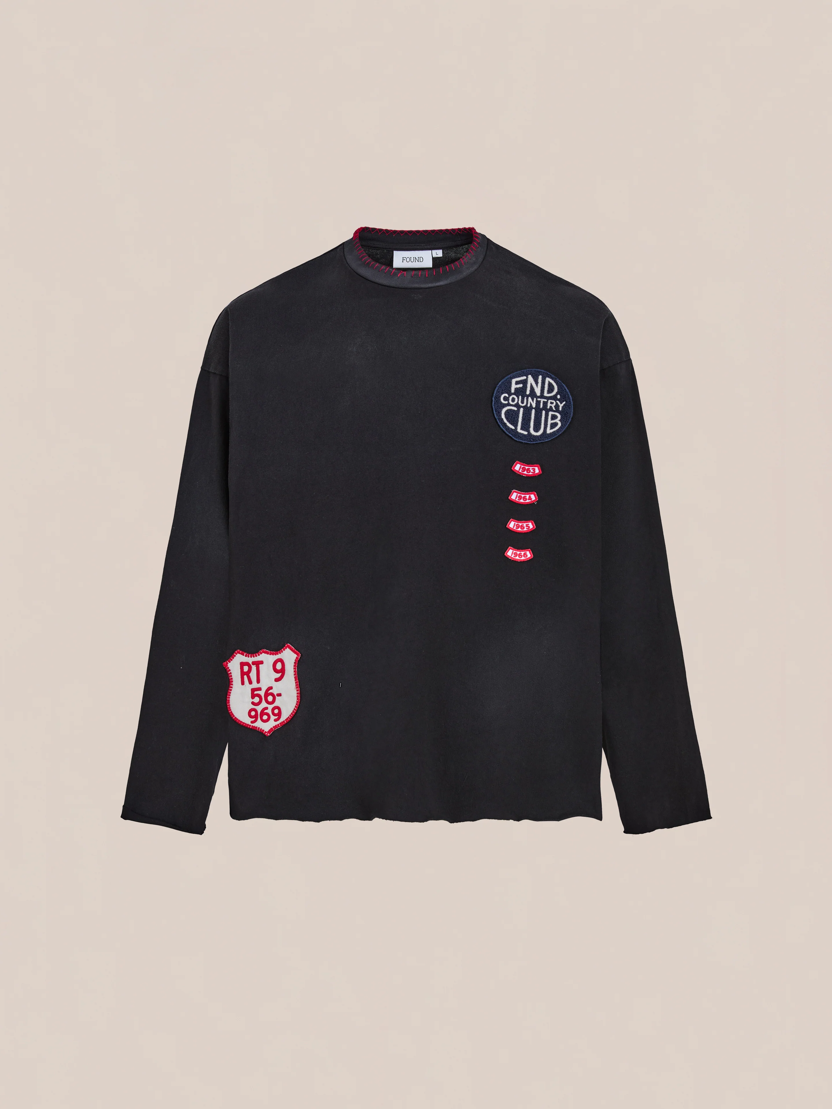 Embroidered Patches LS Tee - Image 4
