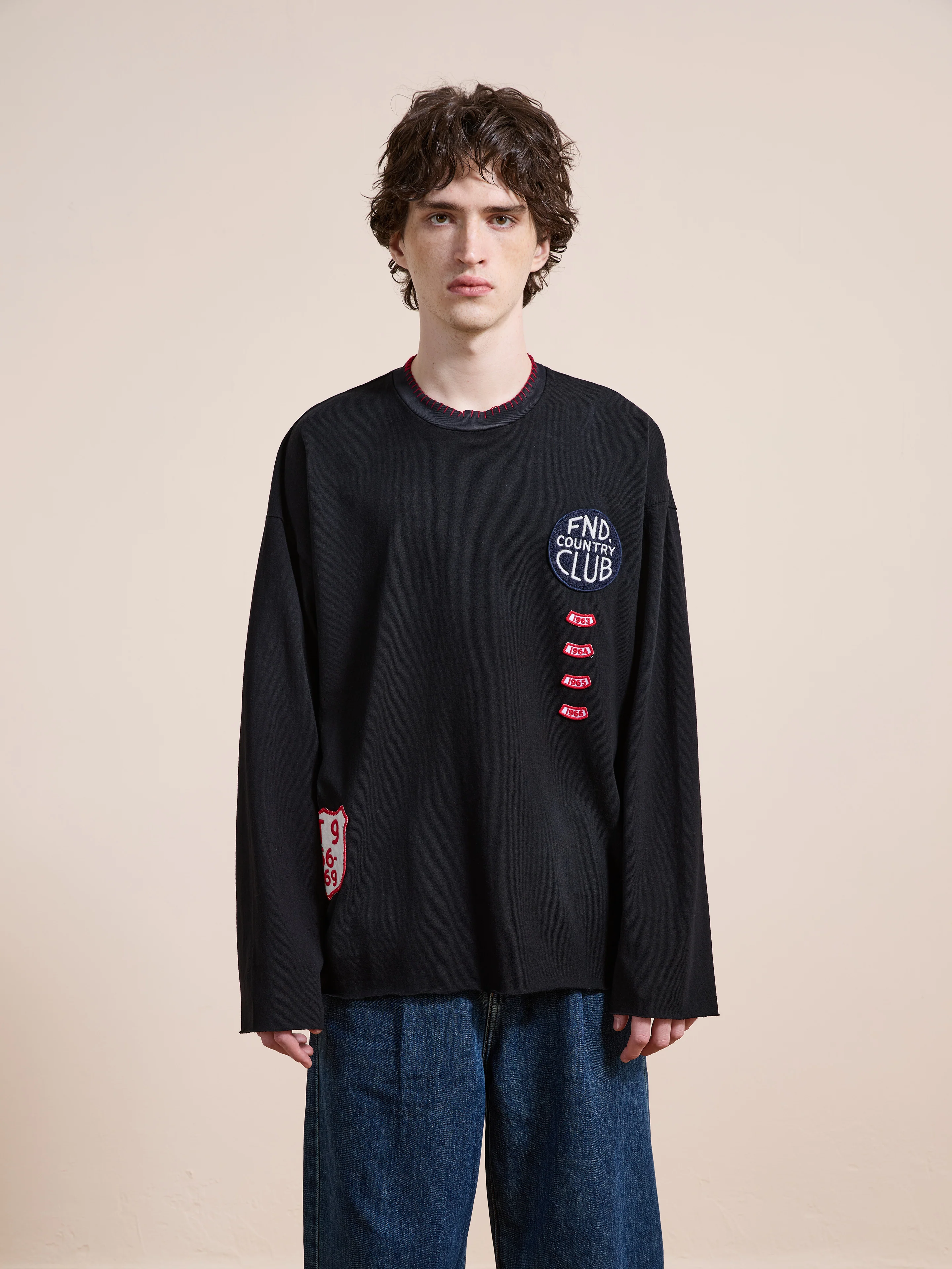 Embroidered Patches LS Tee - Image 8