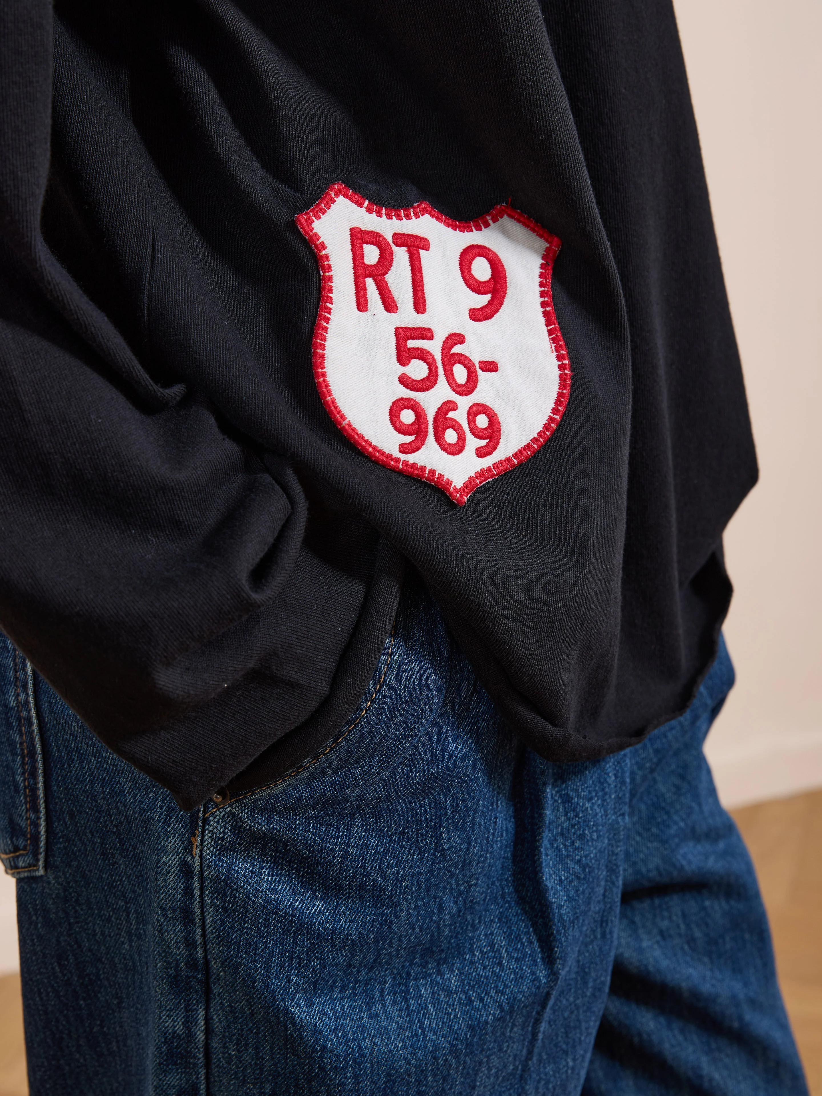 Embroidered Patches LS Tee - Image 9