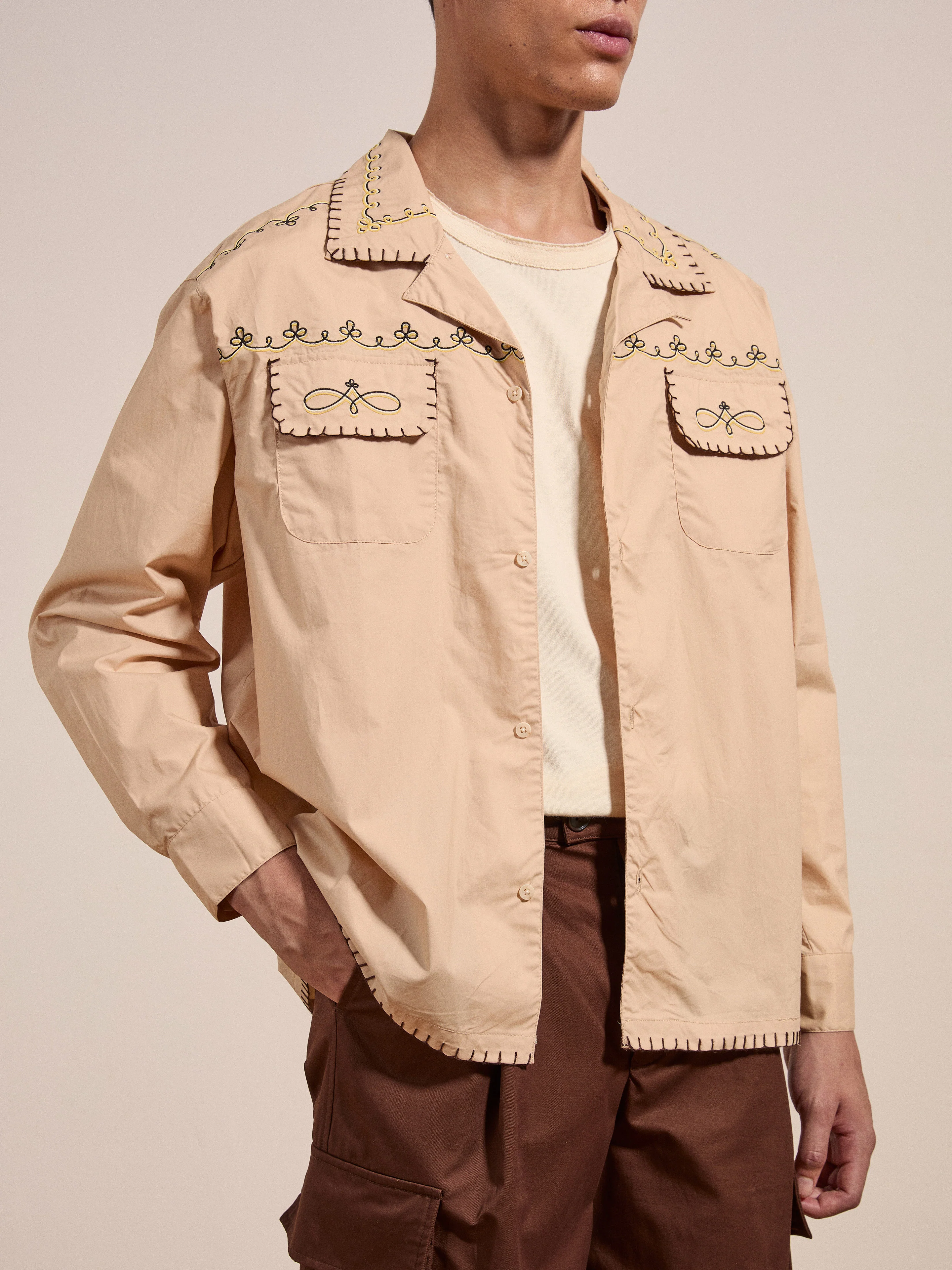Embroidered Western Button Up - Image 3