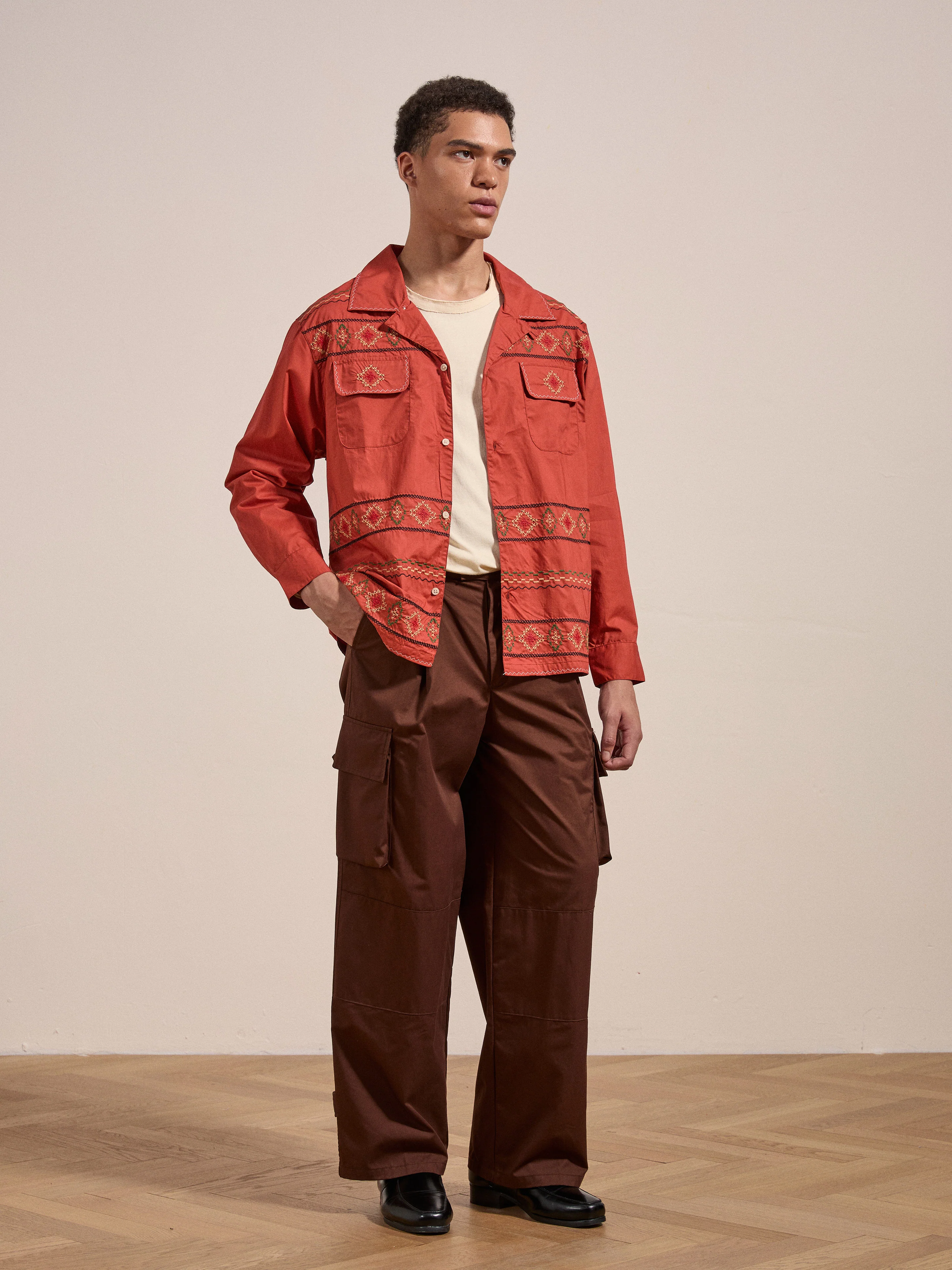 Embroidered Western Button Up - Image 3