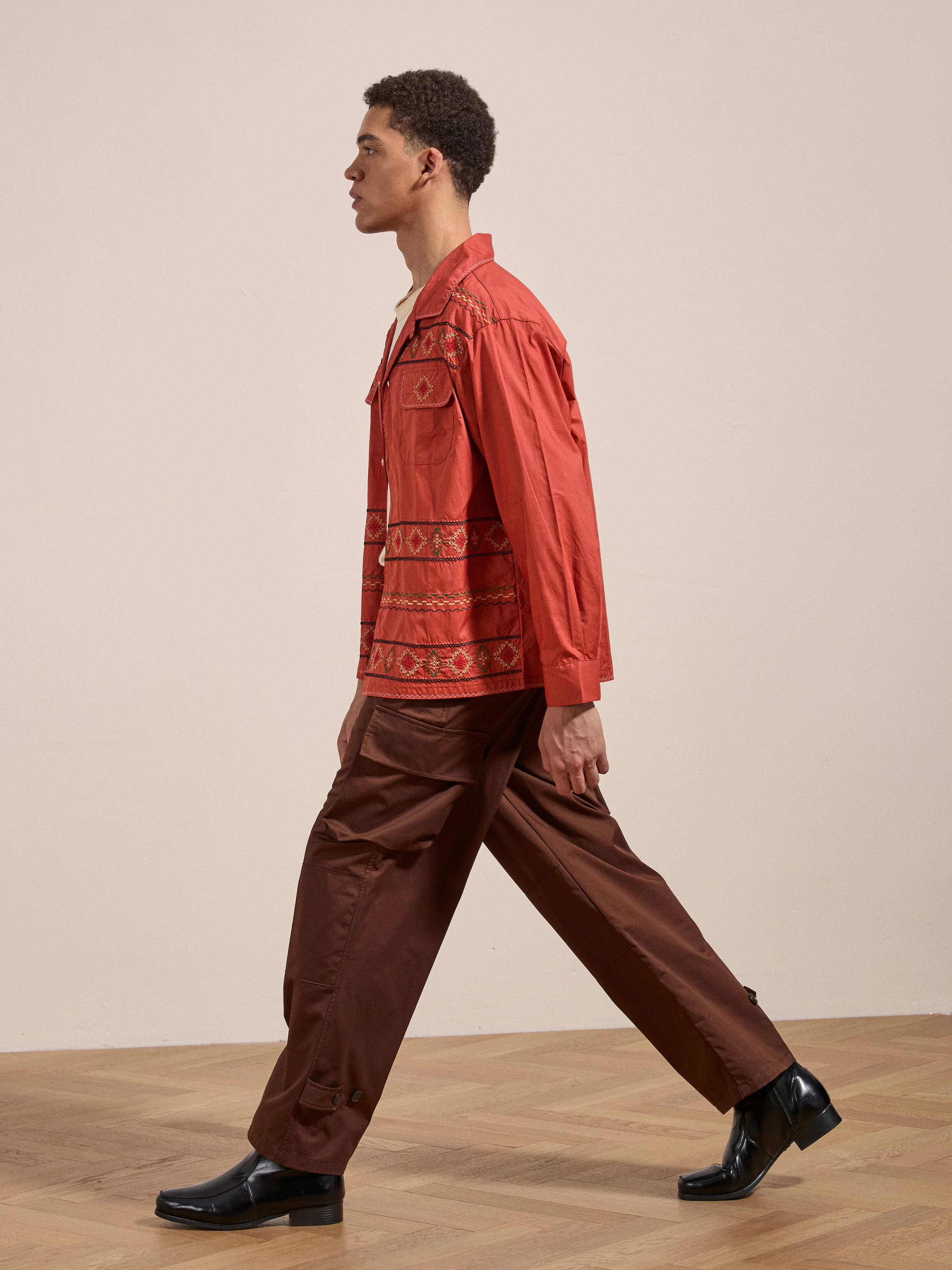 Embroidered Western Button Up - Image 6