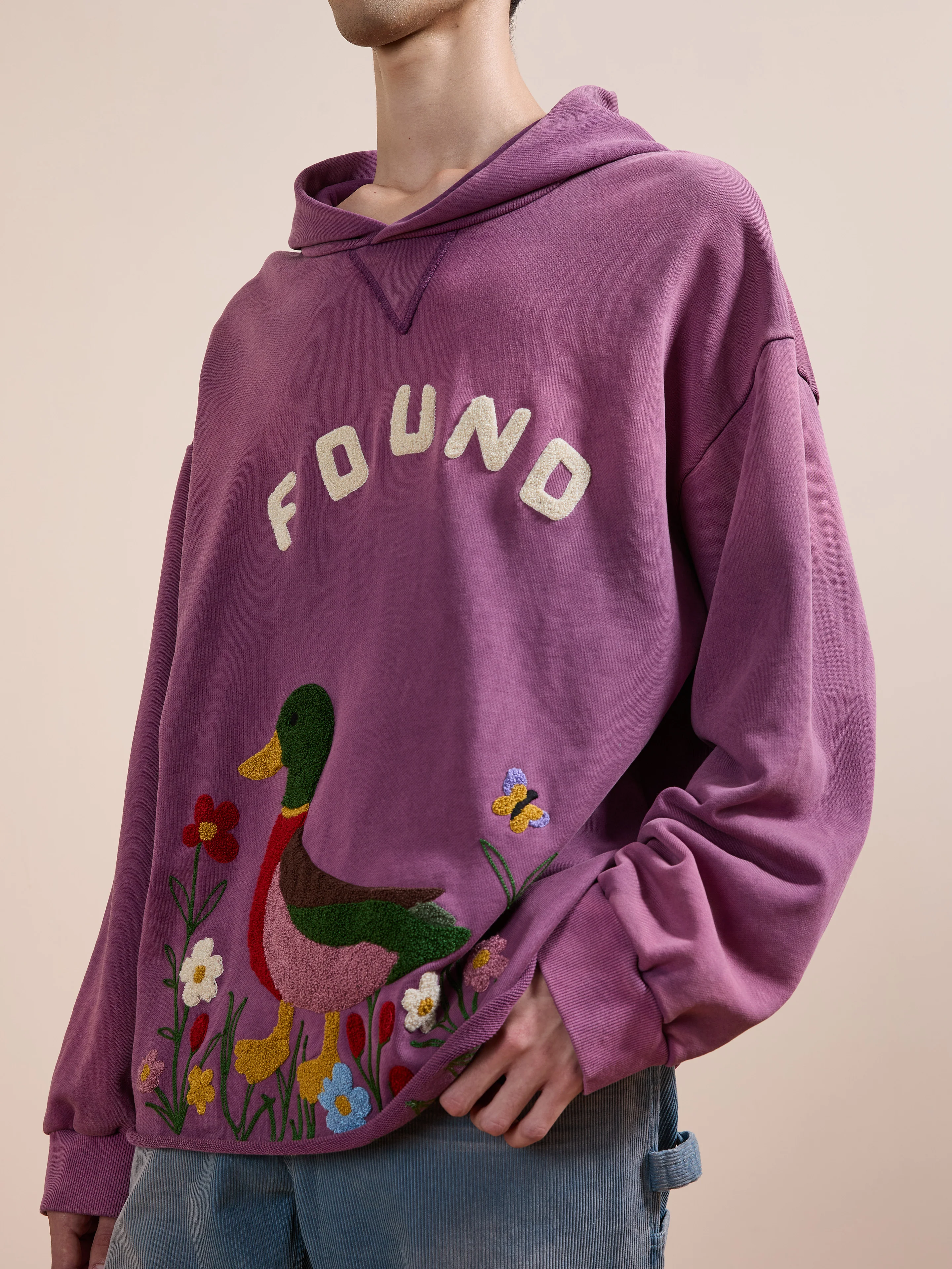 Embroidered Wildlife Hoodie - Image 2