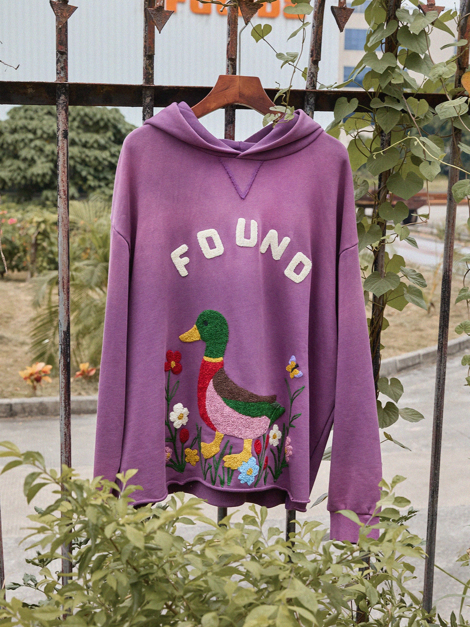 Embroidered Wildlife Hoodie - Image 3