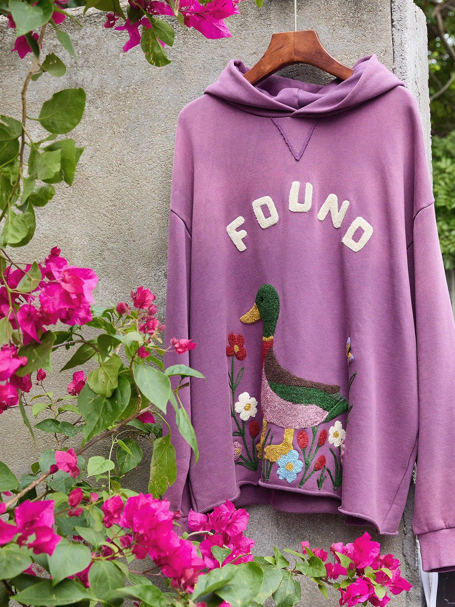 Embroidered Wildlife Hoodie - Image 6