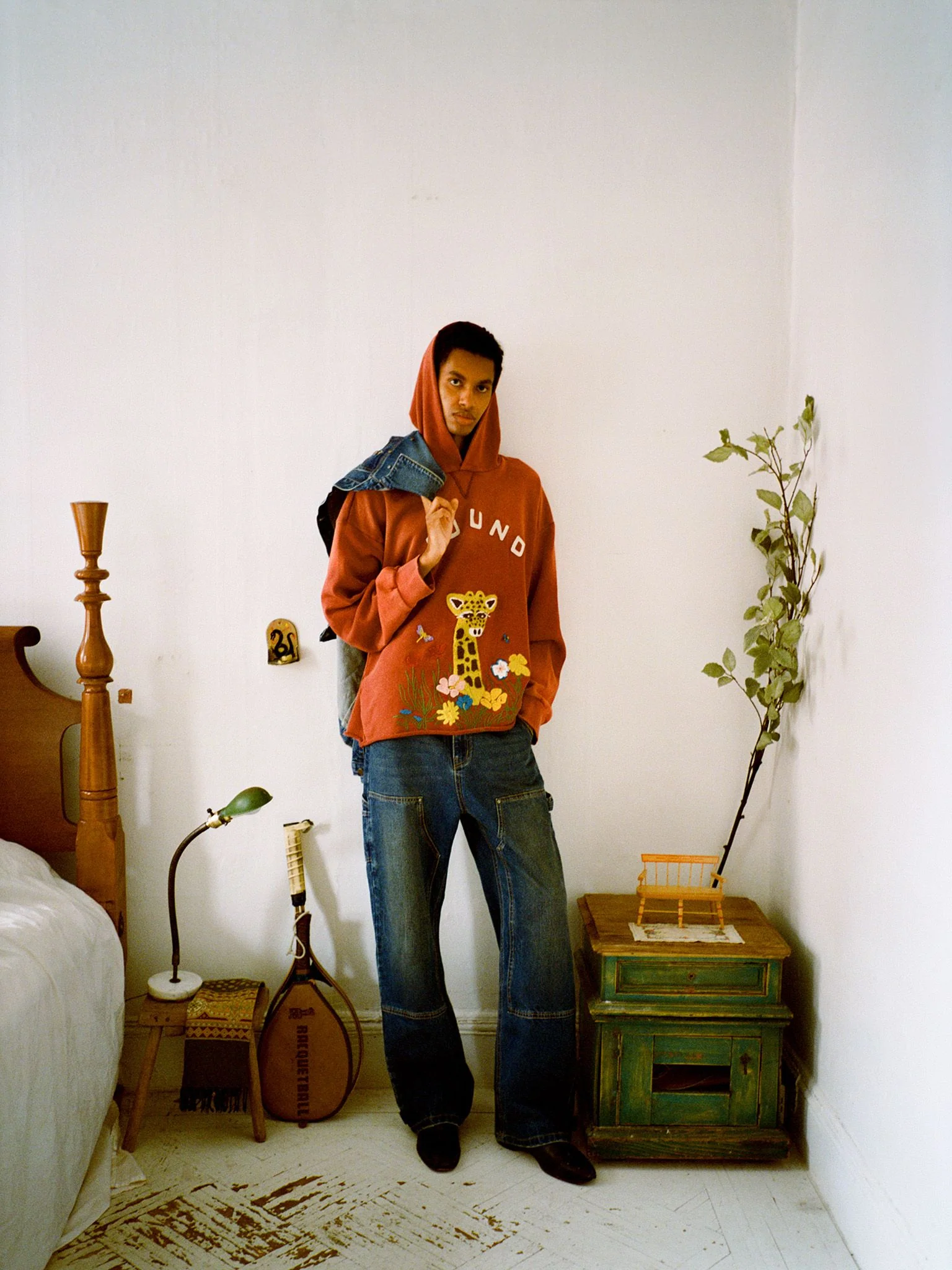 Embroidered Wildlife Hoodie - Image 11