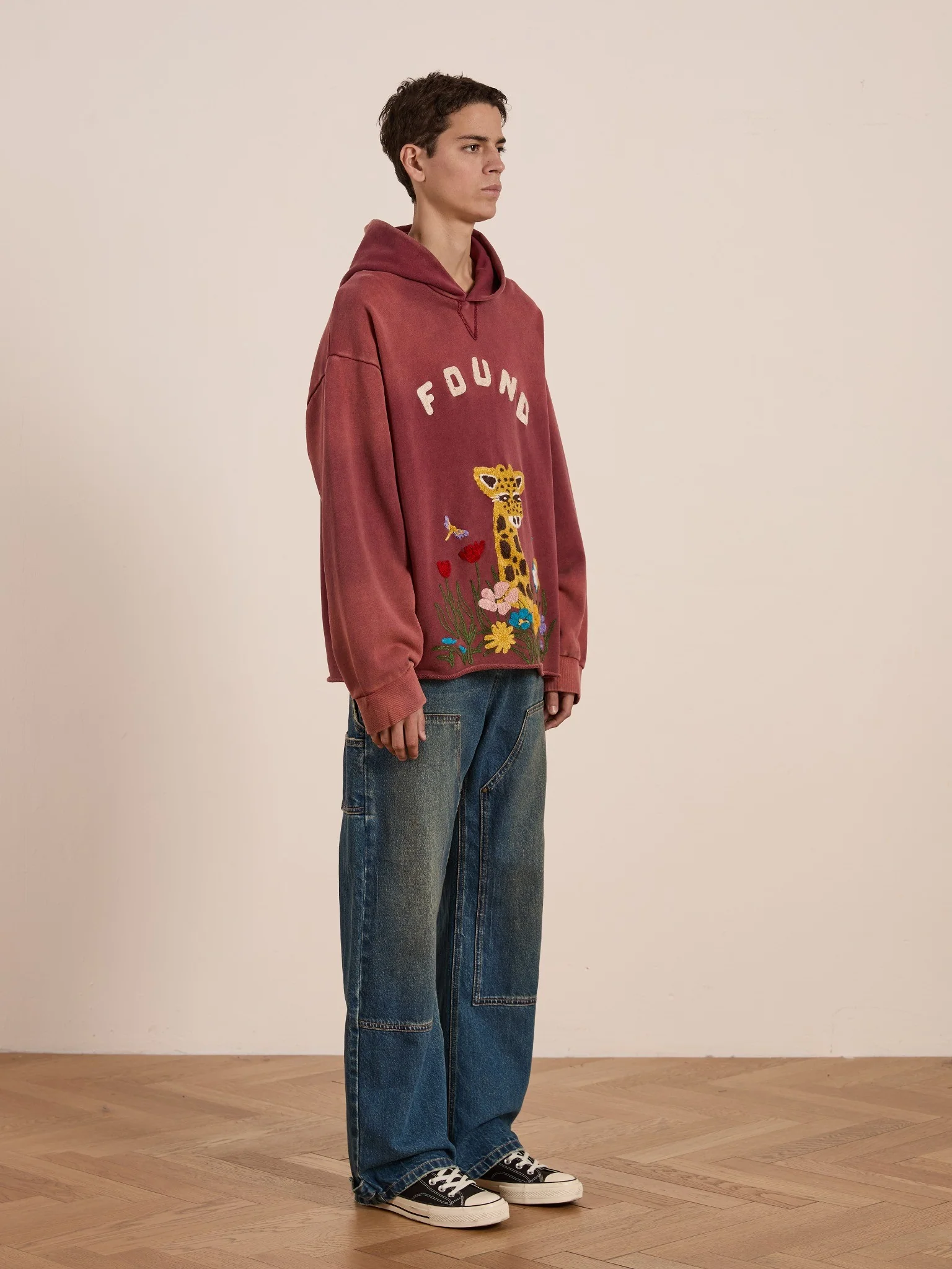 Embroidered Wildlife Hoodie - Image 12