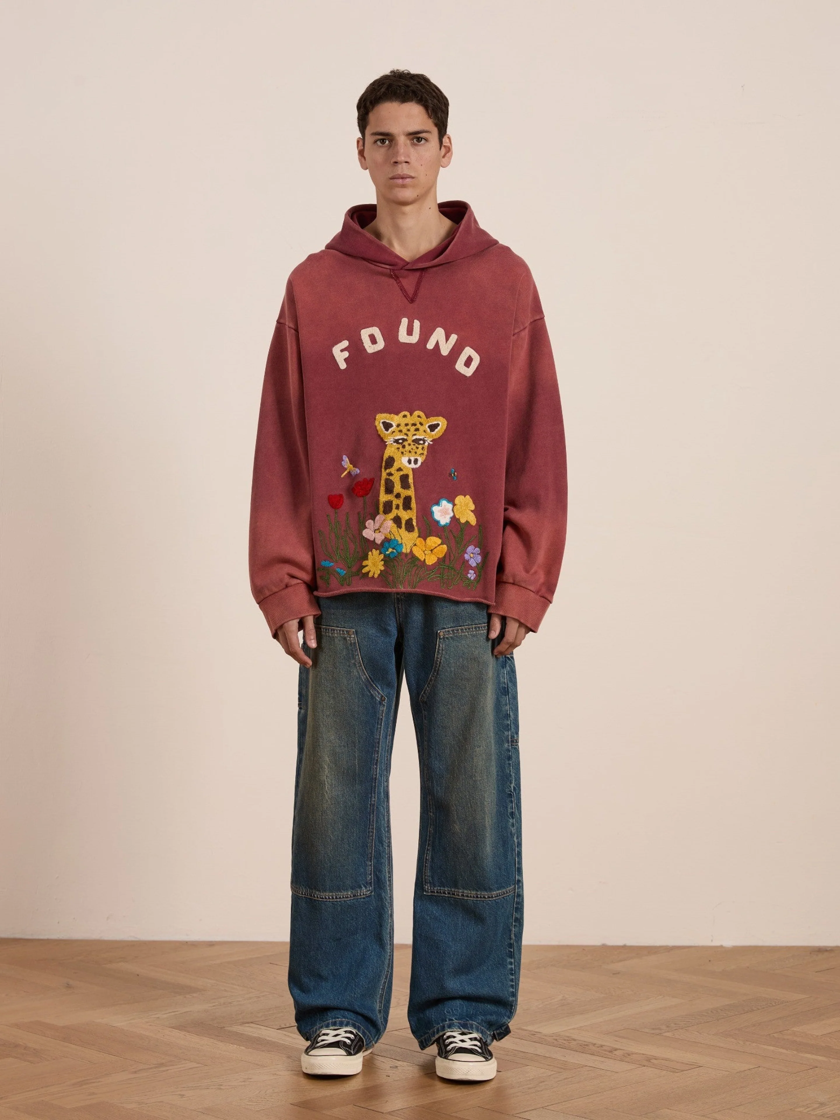 Embroidered Wildlife Hoodie - Image 3