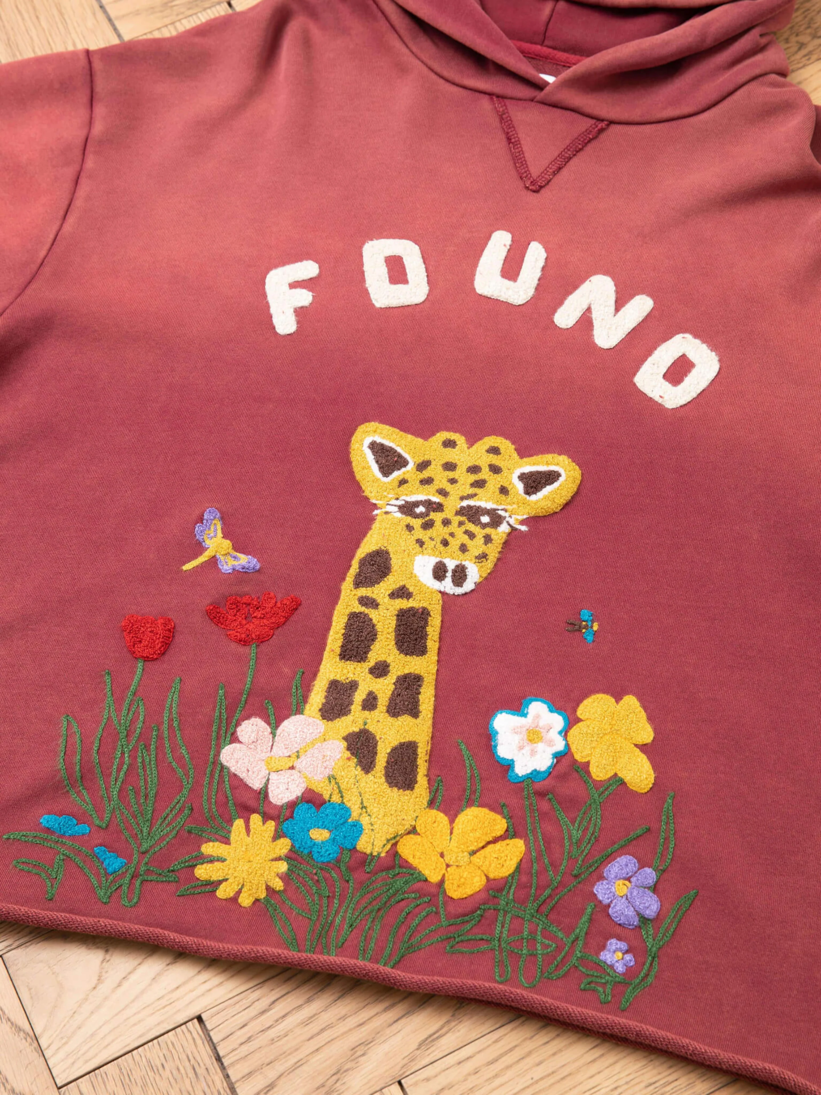 Embroidered Wildlife Hoodie - Image 4