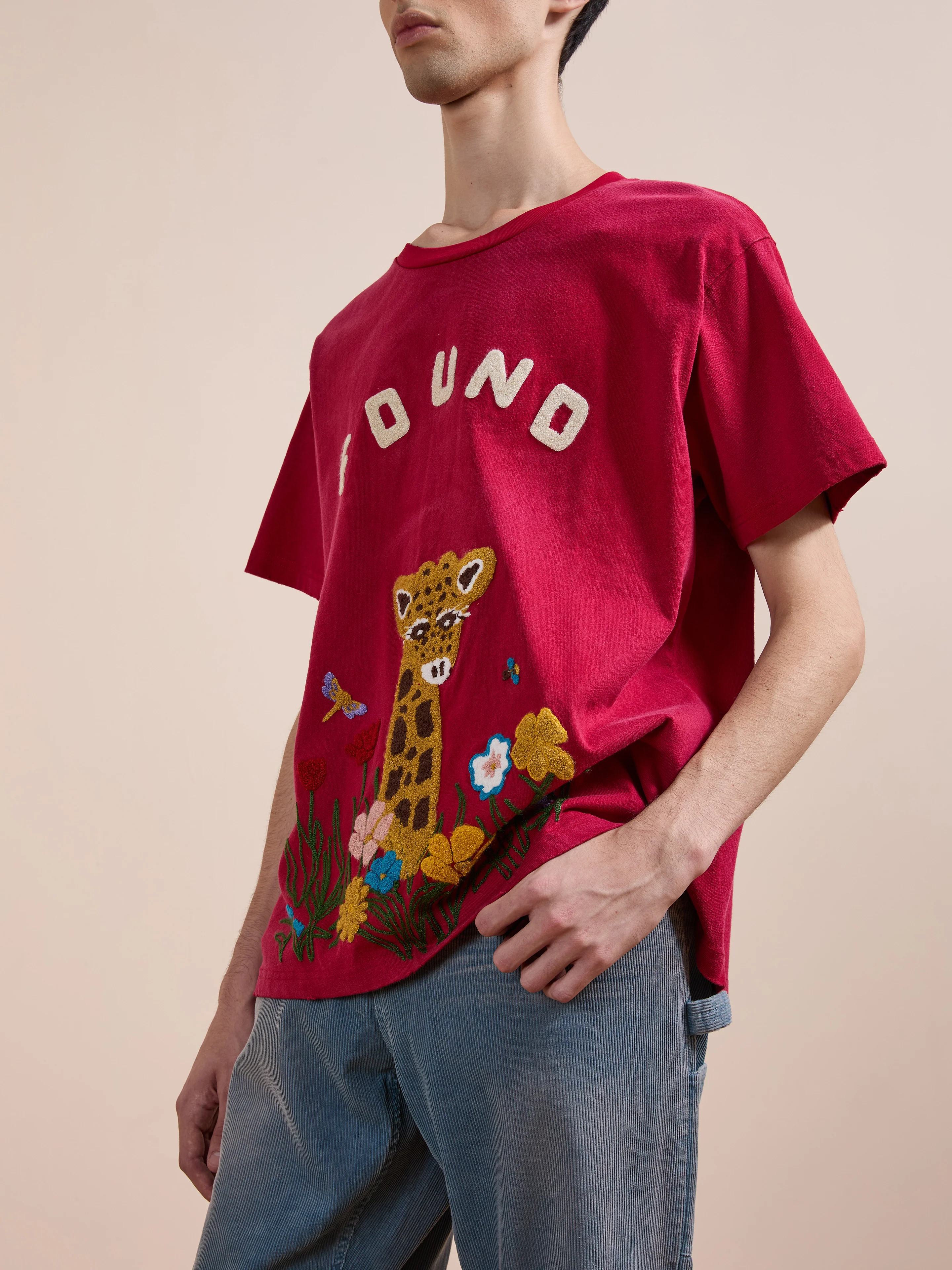 Embroidered Wildlife Tee - Image 2