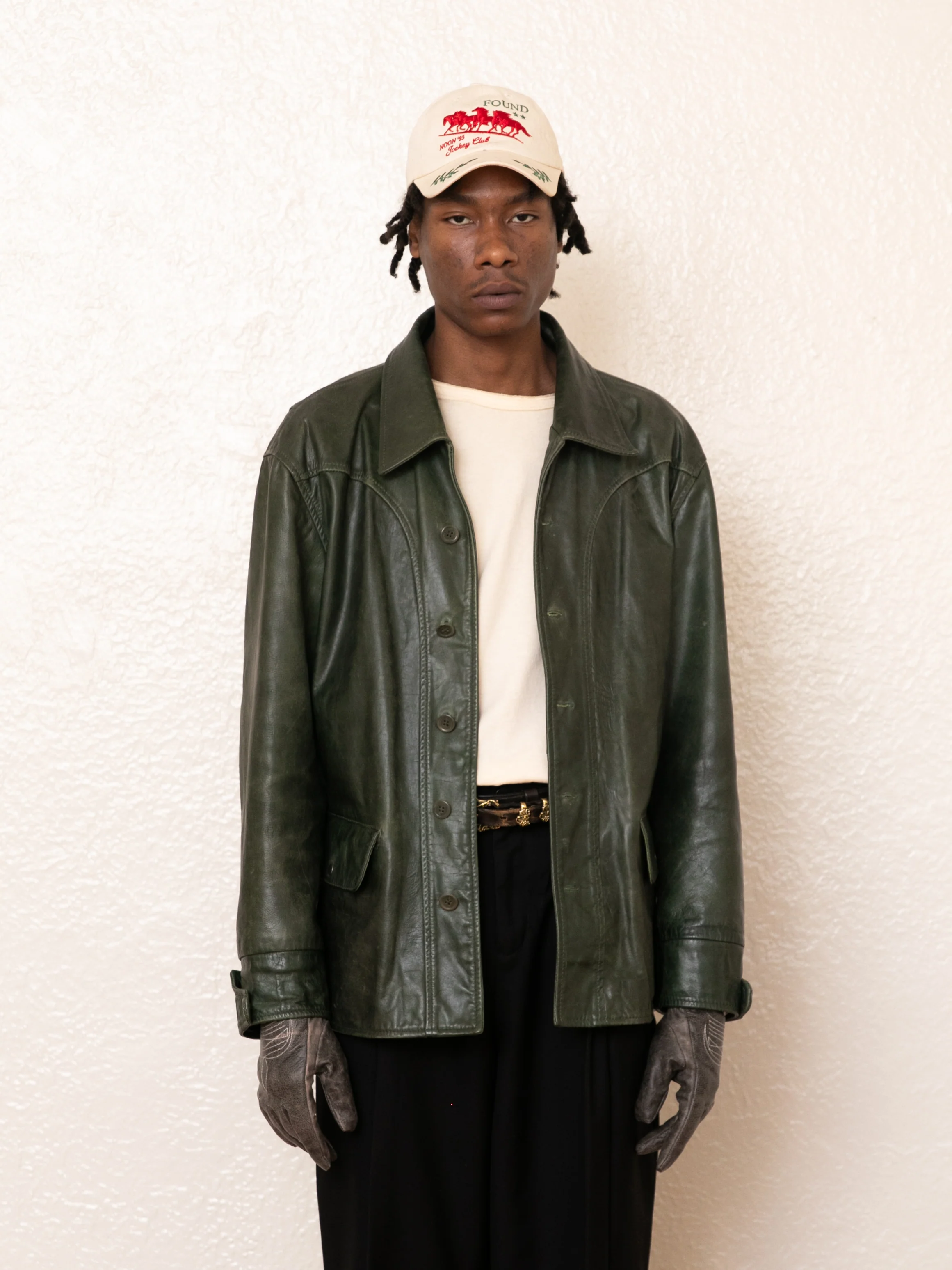 Leather Field Jacket - Image 6