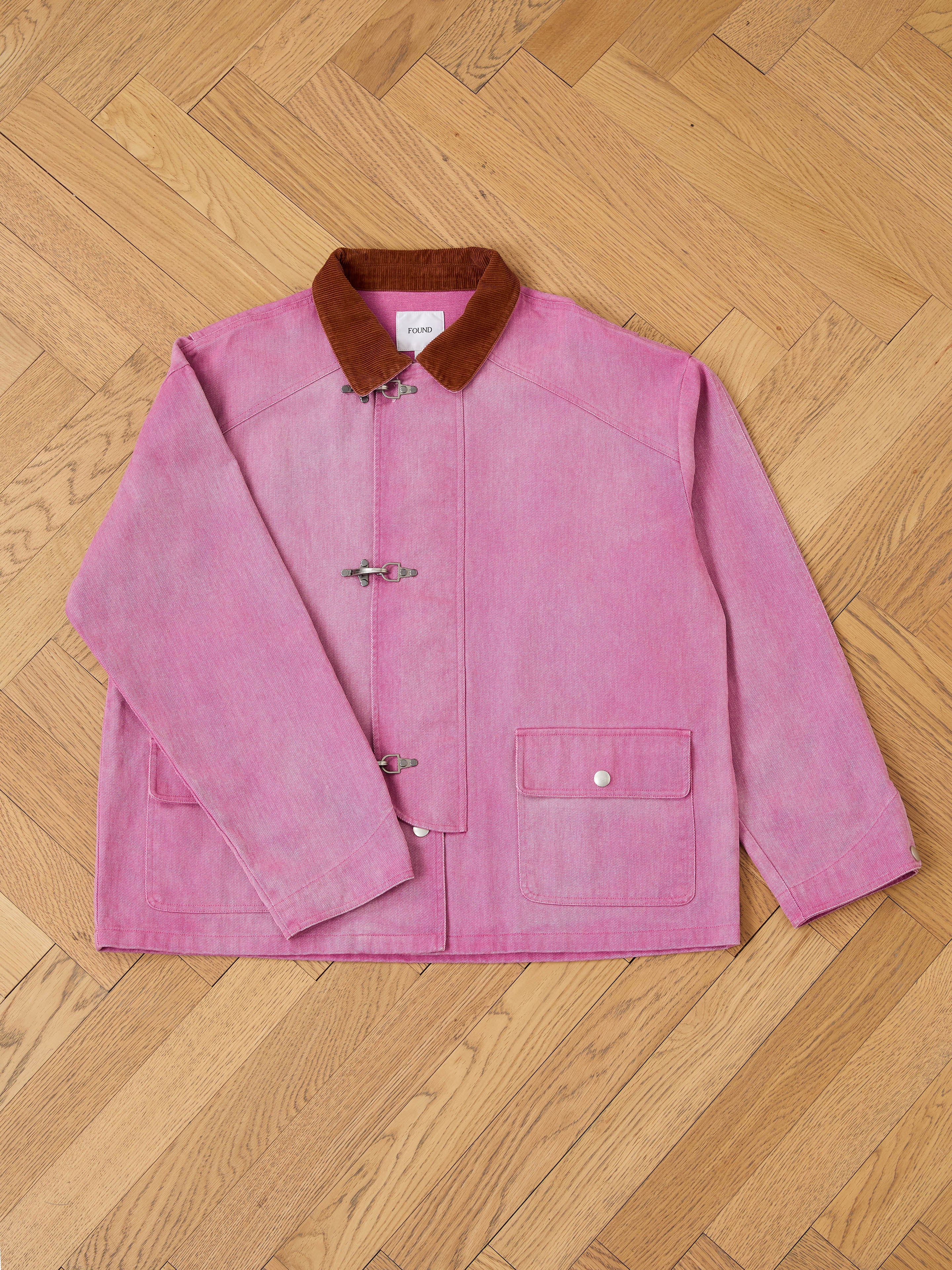 Washed Fireman Clasp Workshop Jacket - Image 11