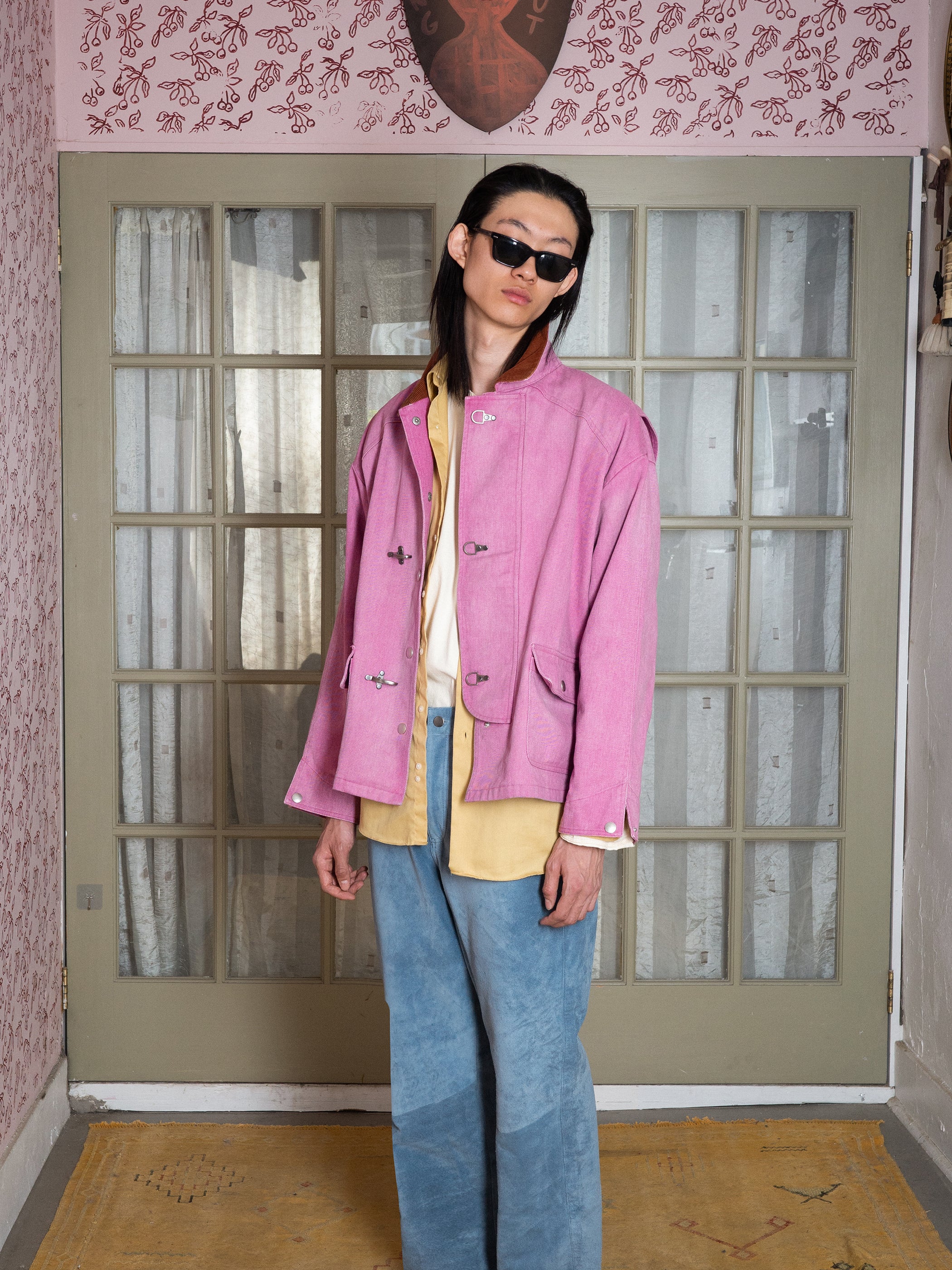 Washed Fireman Clasp Workshop Jacket - Image 16