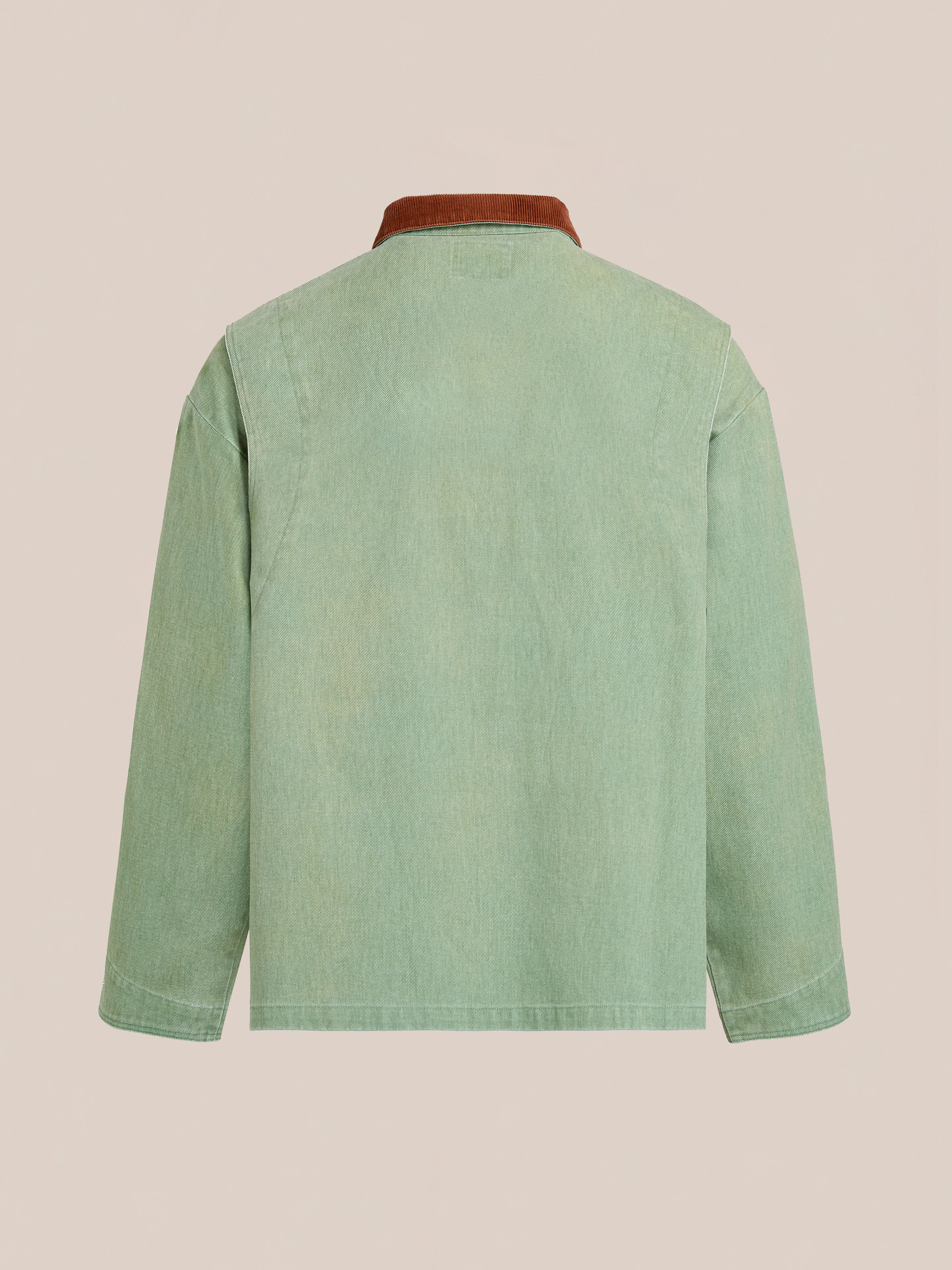 Washed Fireman Clasp Workshop Jacket - Image 6