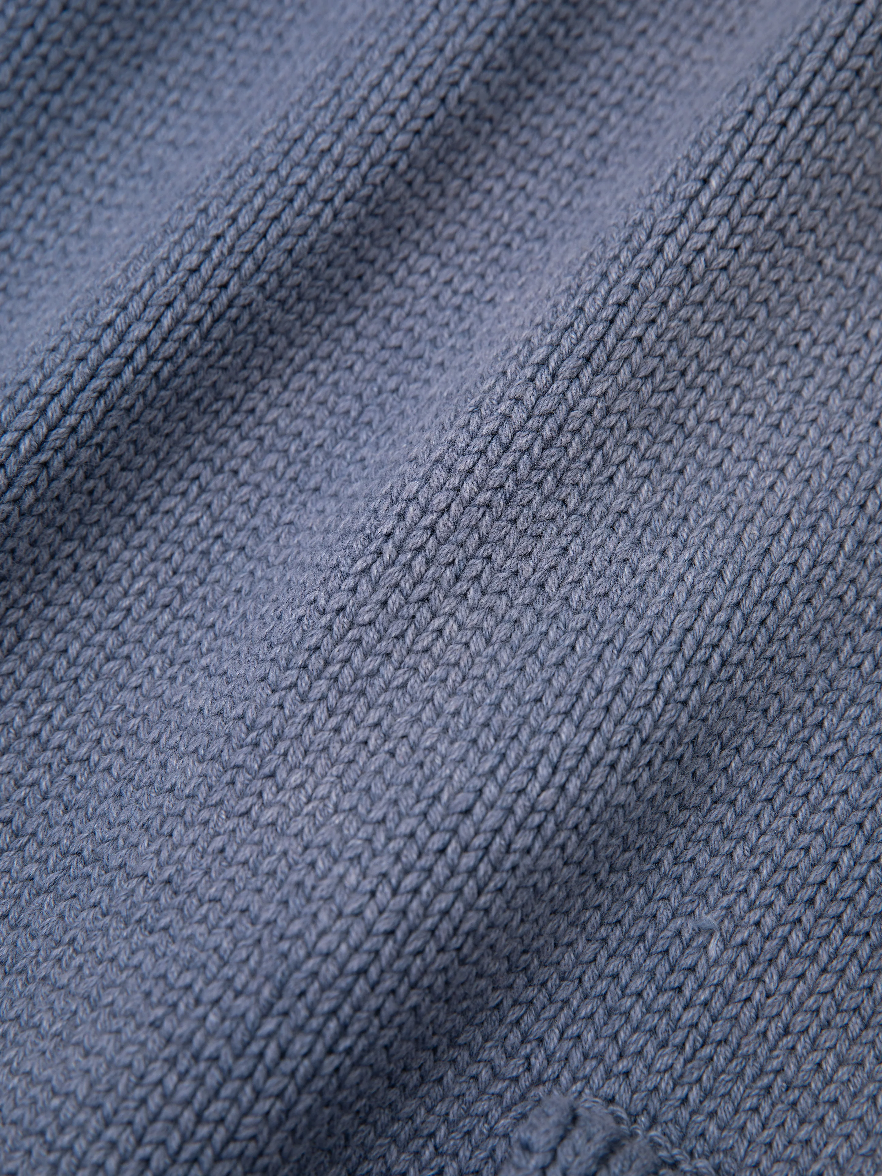 Faded Knit Pocket Hoodie - Image 10