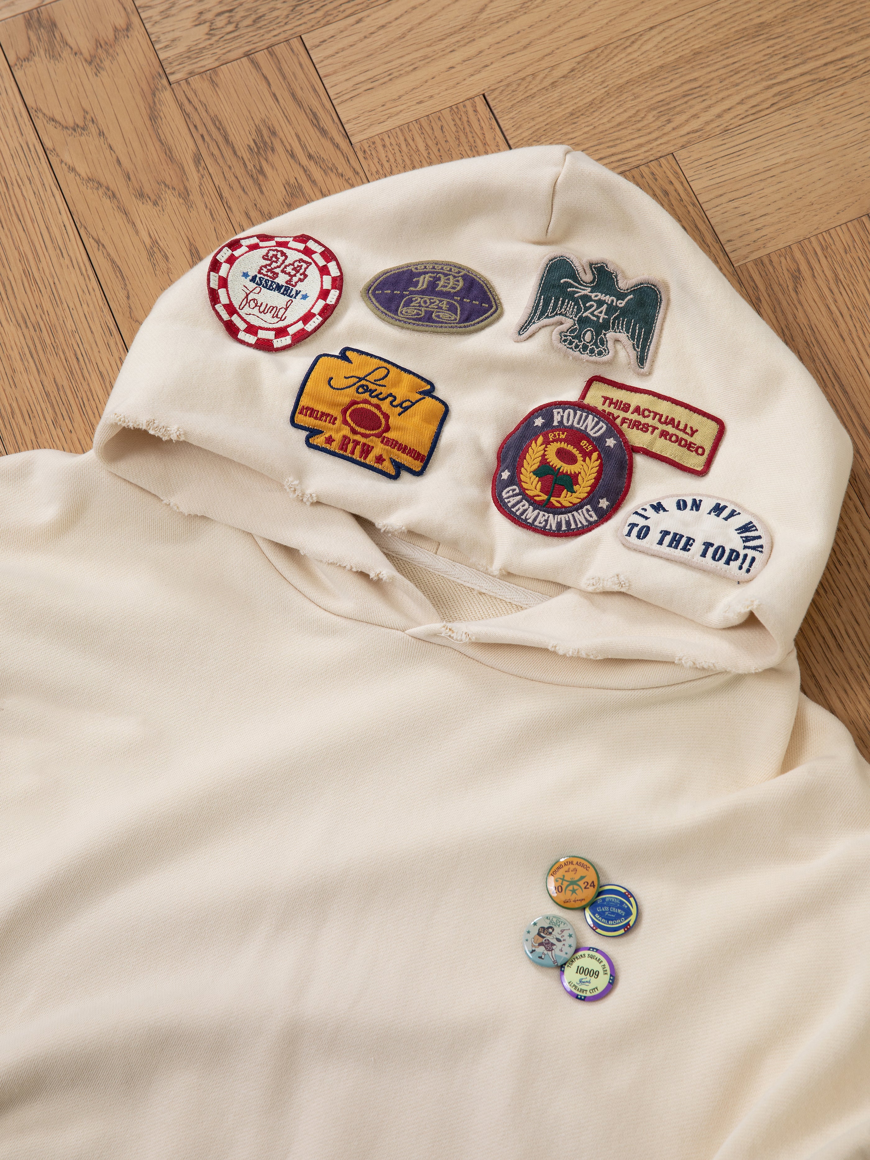 Faded Patch Hoodie - Image 5