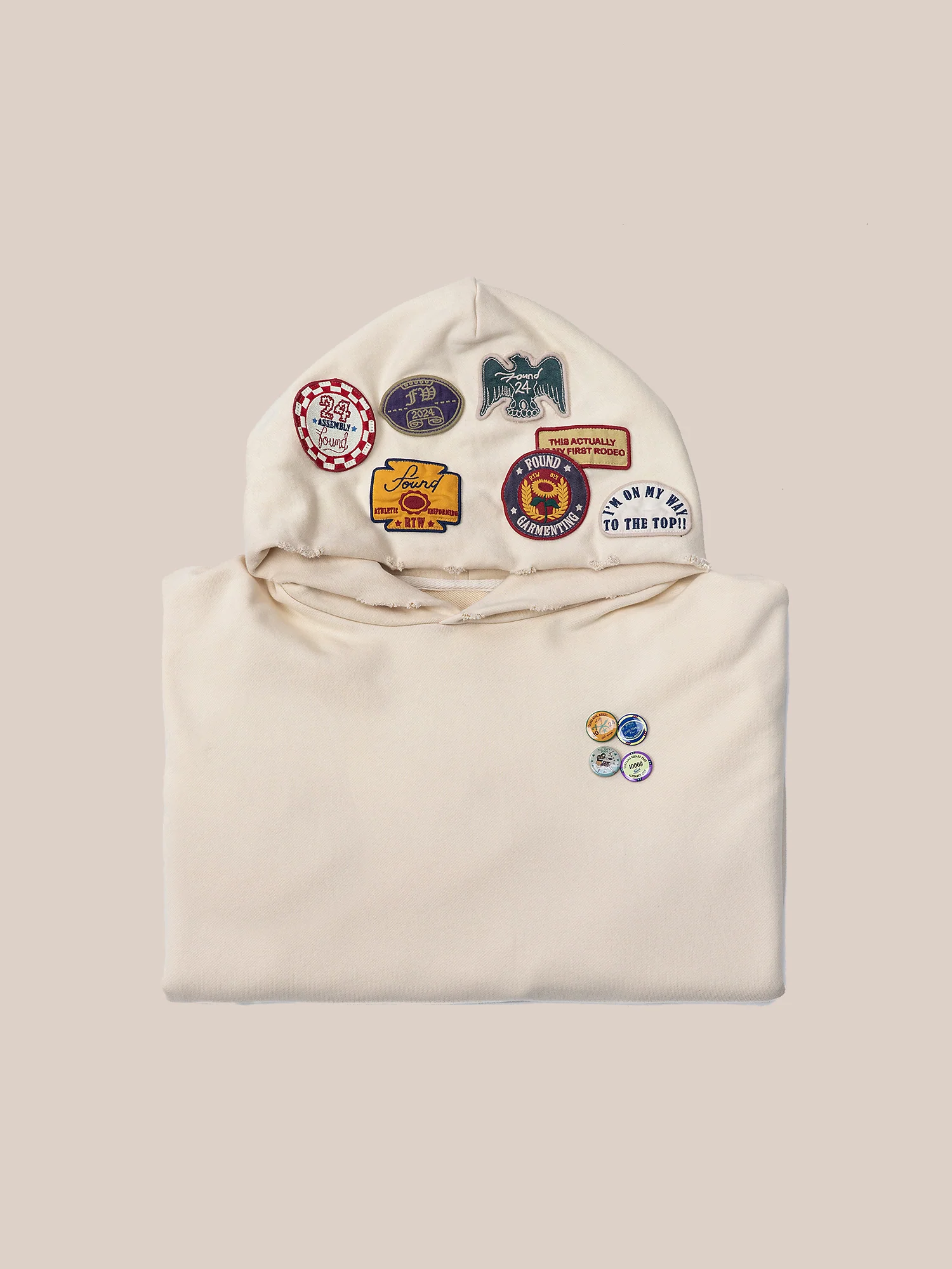 Faded Patch Hoodie - Image 8