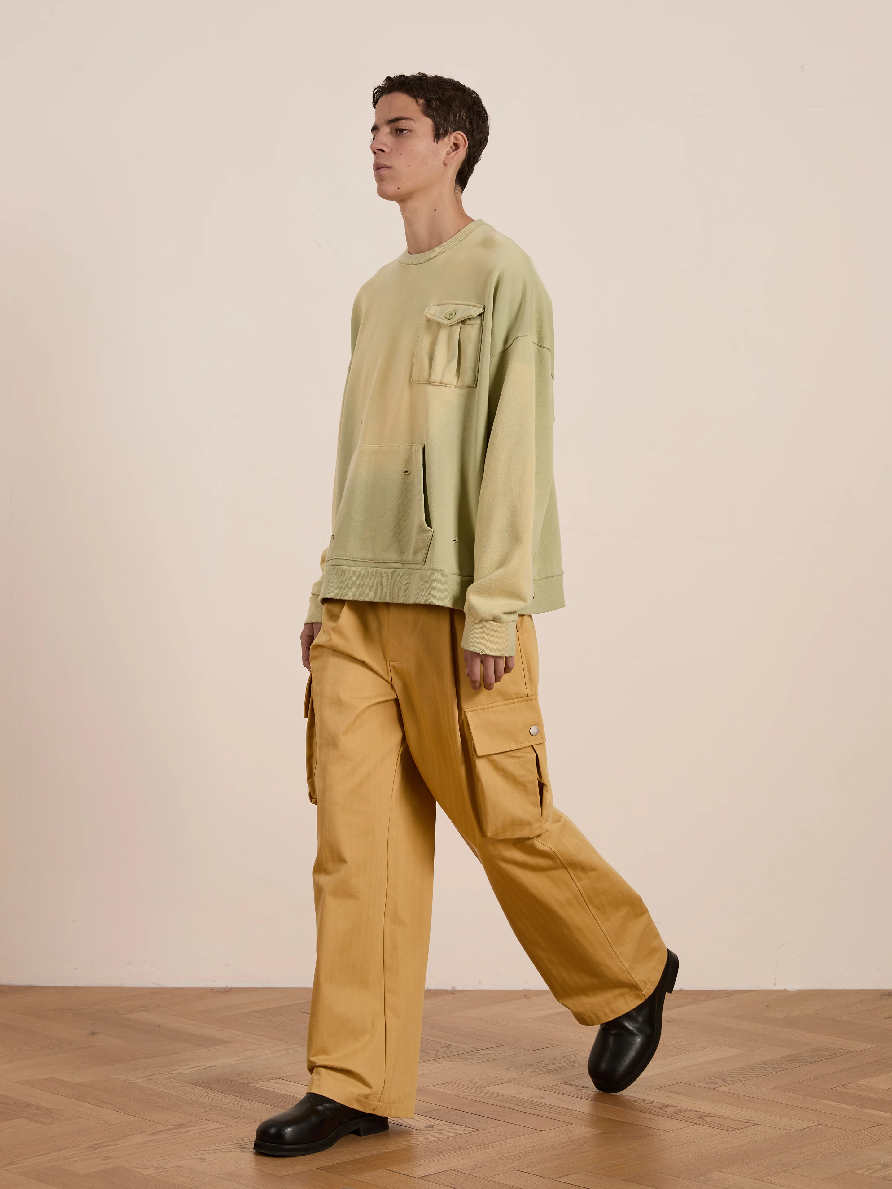 Faded Pocket Crewneck - Image 4