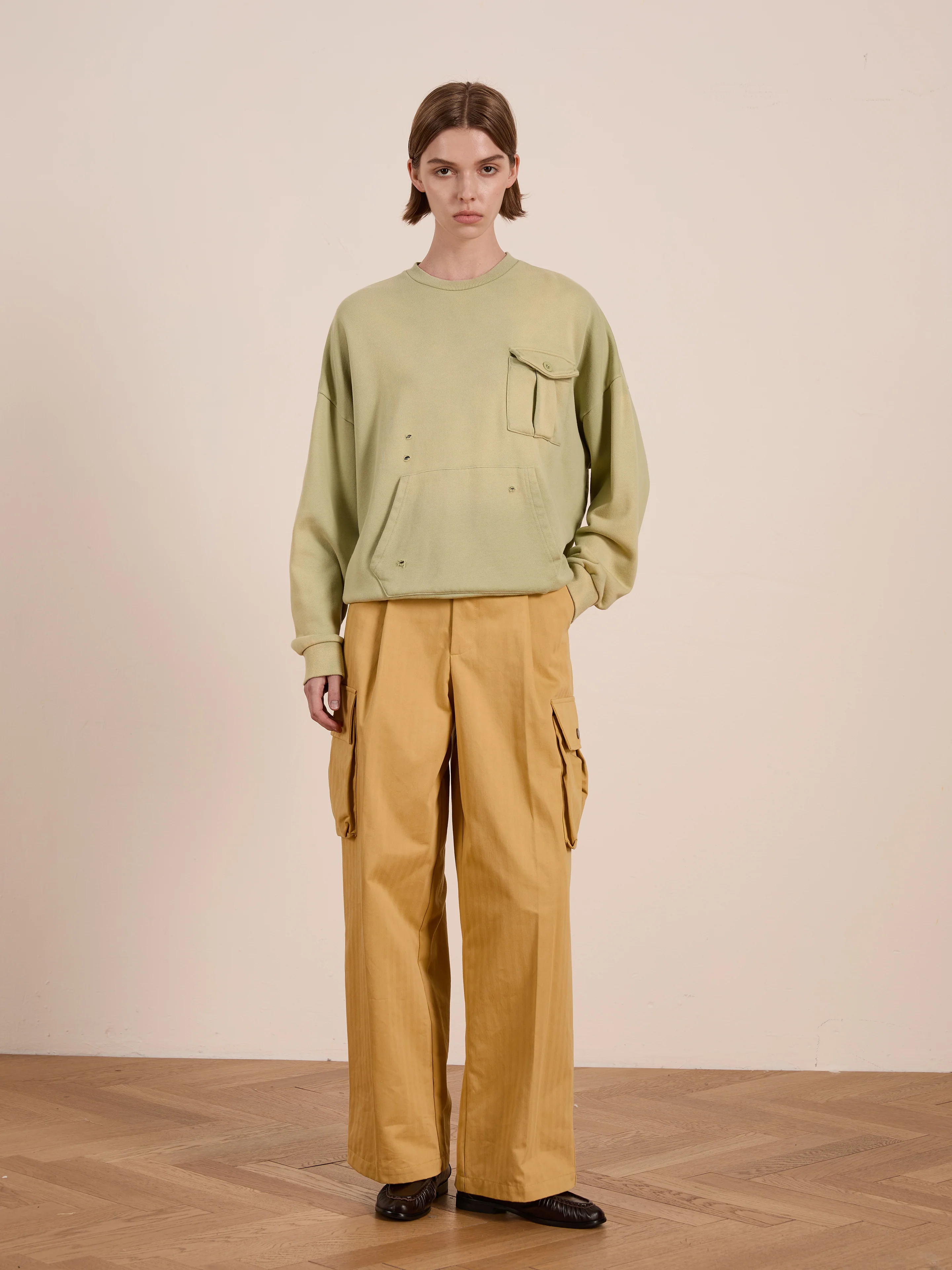 Faded Pocket Crewneck - Image 7