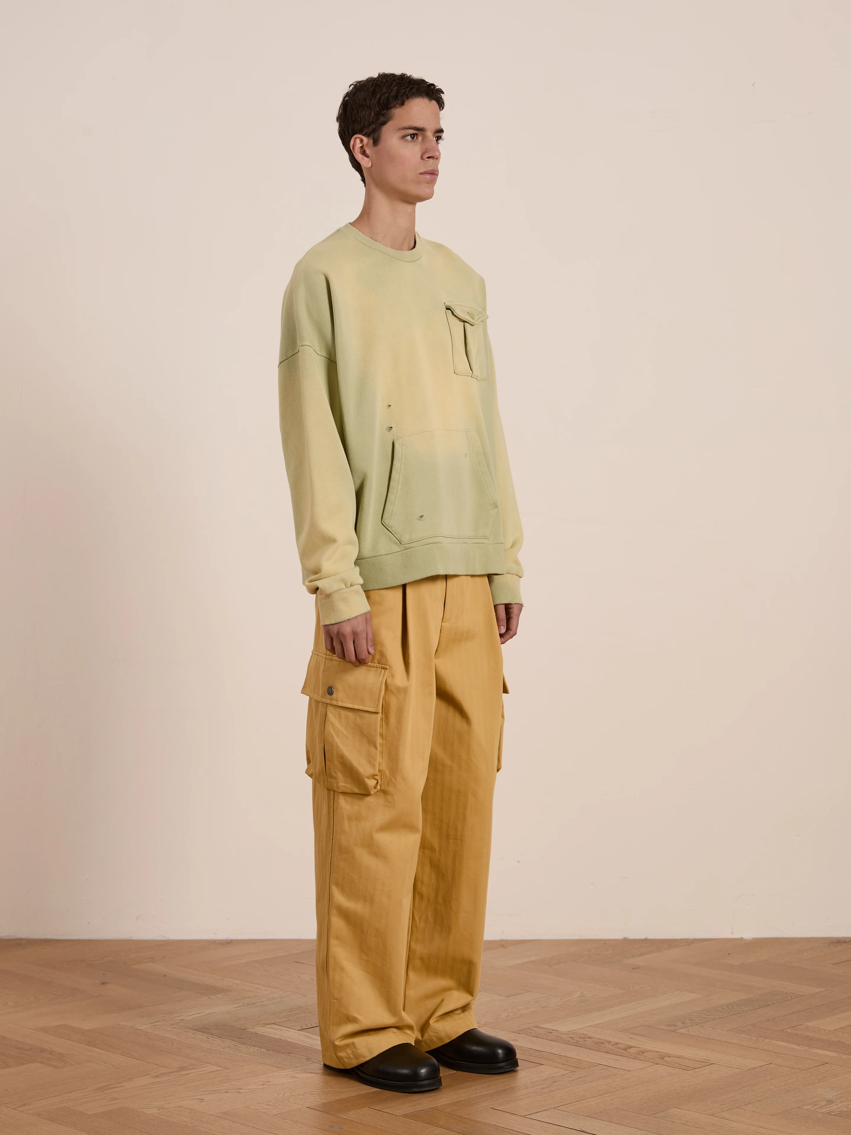 Faded Pocket Crewneck - Image 9
