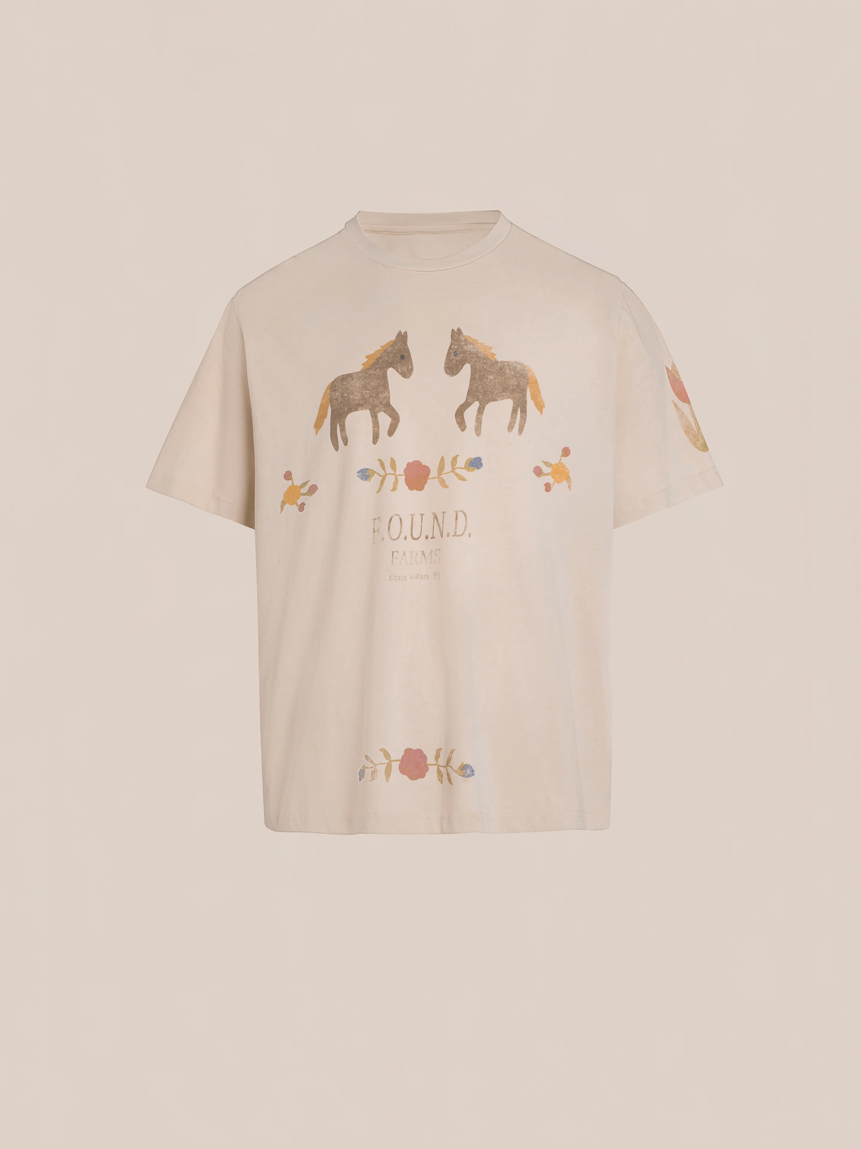 Floral Horse Farm Tee - Image 5